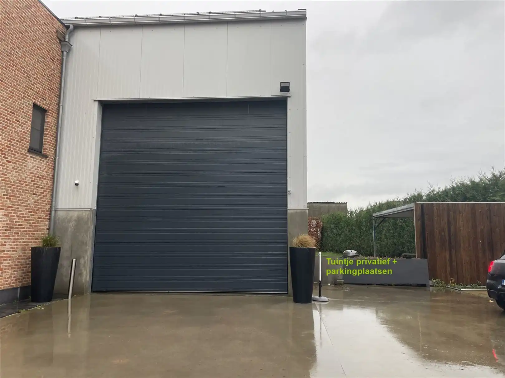 Gemengd gebouw met ruime loft appartement en loods van 400 m² te lokeren. foto 2