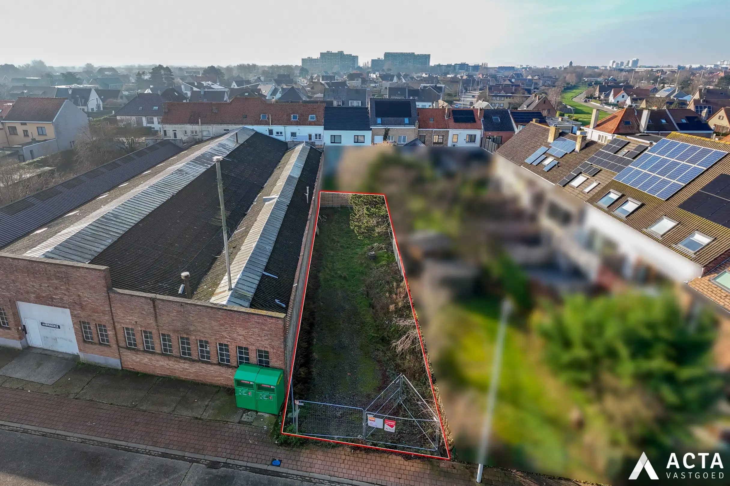 Perceel bouwgrond met oppervlakte van 313m² in Stene foto 5