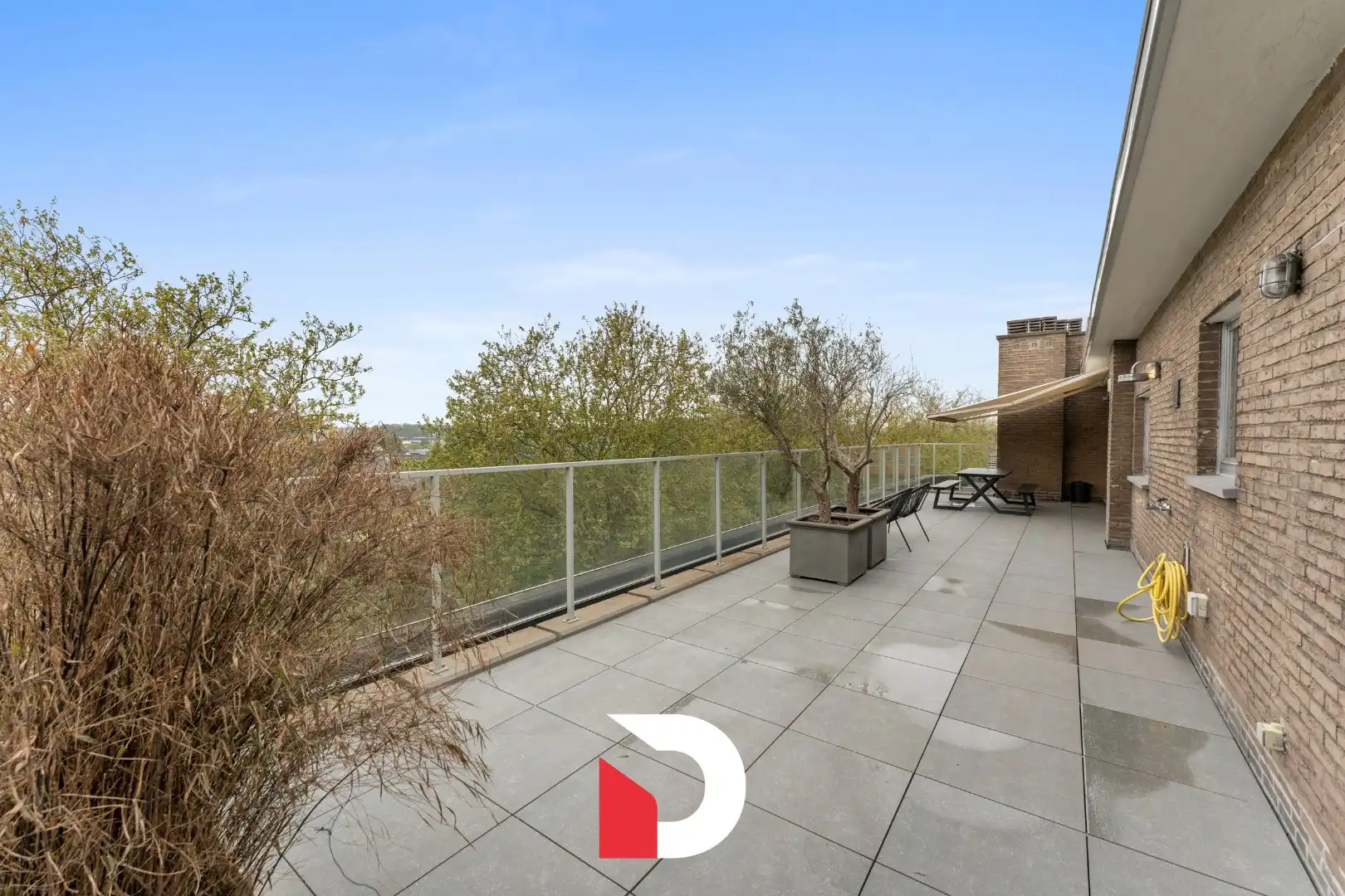 Dakappartement met magnifiek terras van 50m² en vrije uitzichten te Kristus-Koning foto 7