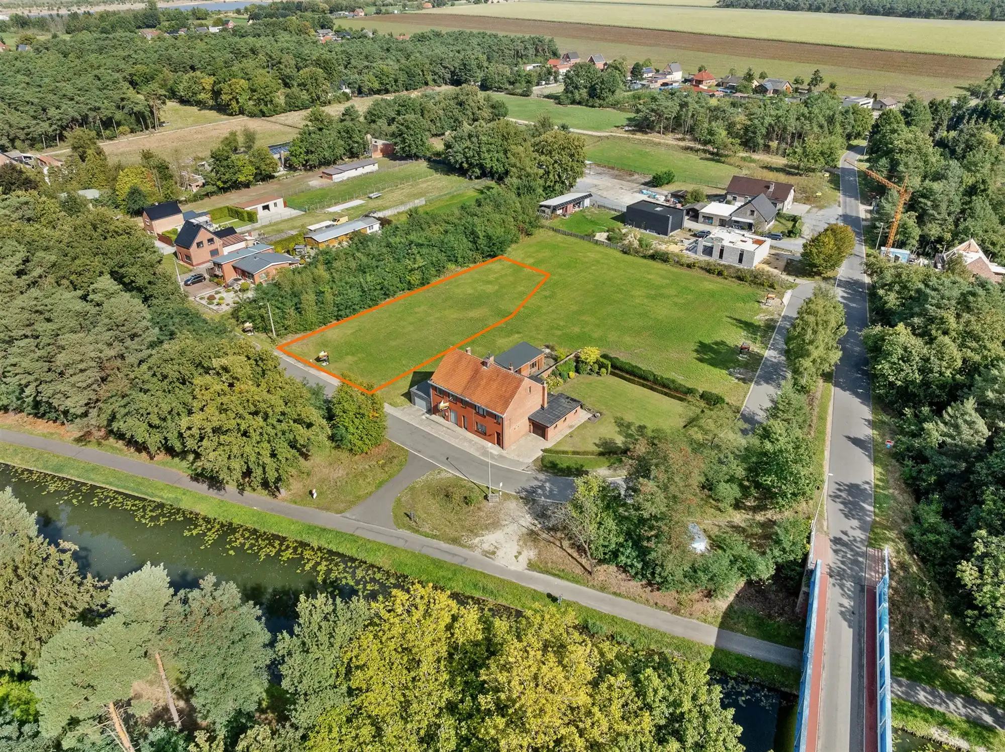 BOUWGROND OB VAN 959M² OP FANTASTISCHE LIGGING foto 2