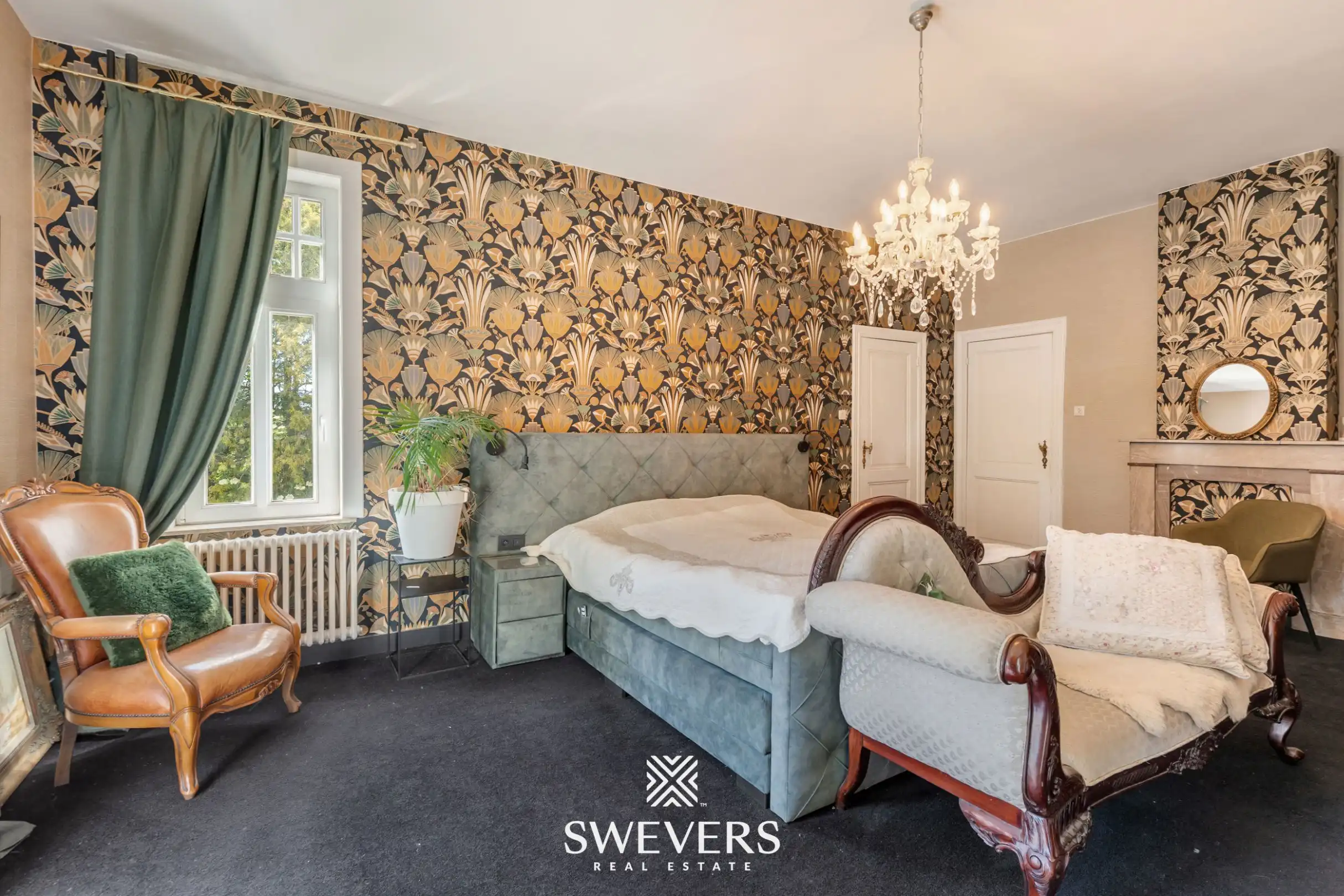 Belle-Epoque parel met 5 slpk in een park op 7.133m² foto 32