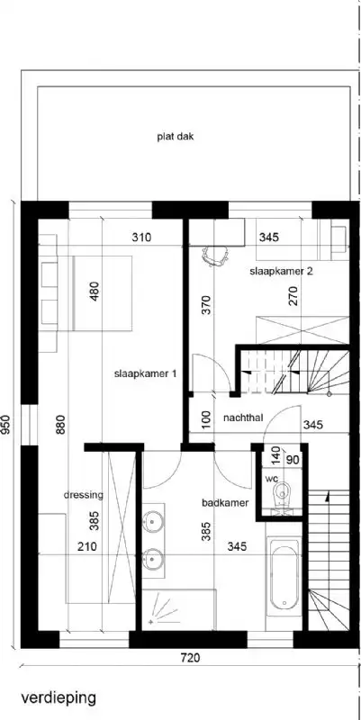 Nieuw te bouwen halfopen woning te Schuiferskapelle. foto 4
