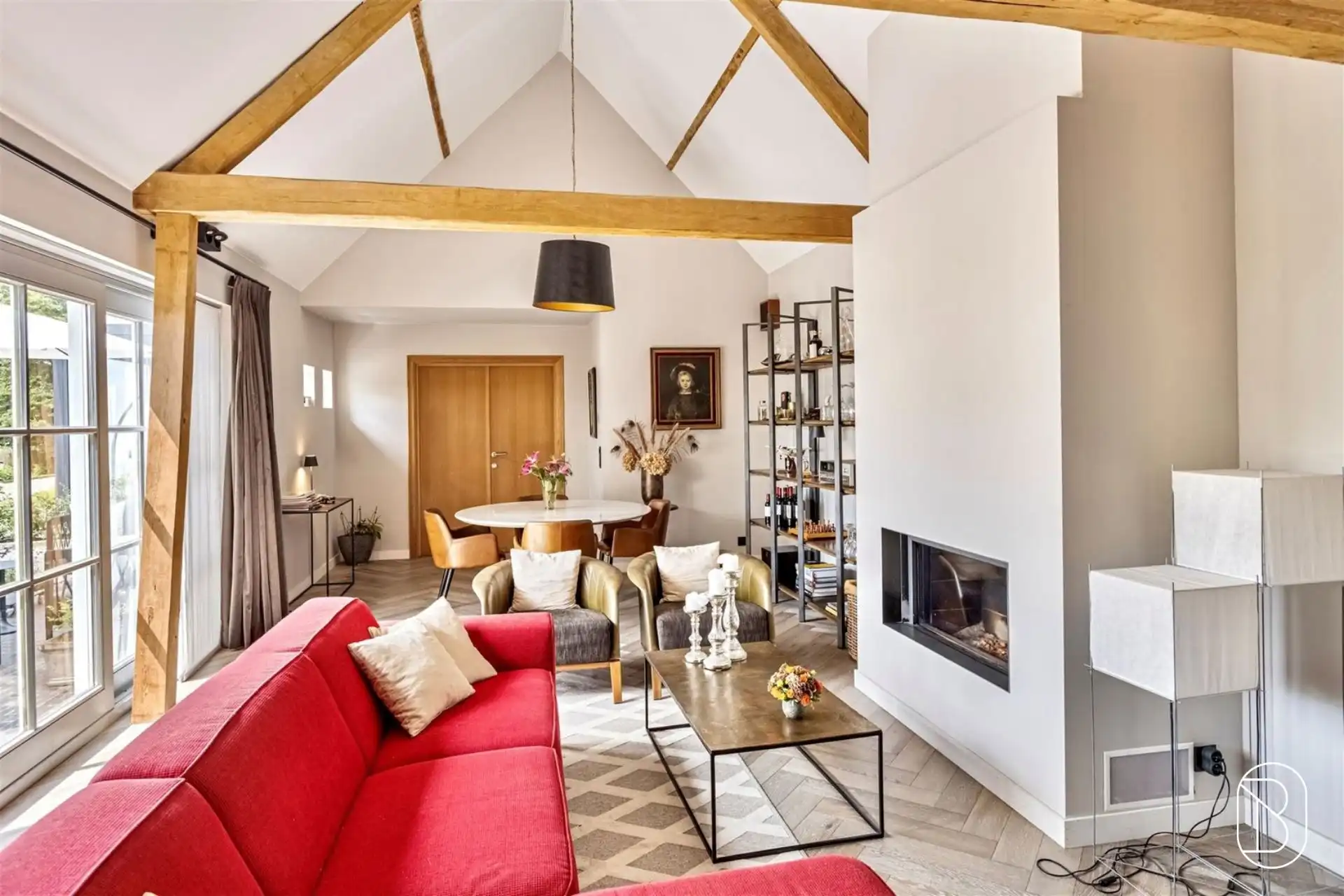 UNIEK gelegen prachtig energiezuinig LANDHUIS (ideale B&B). foto 15