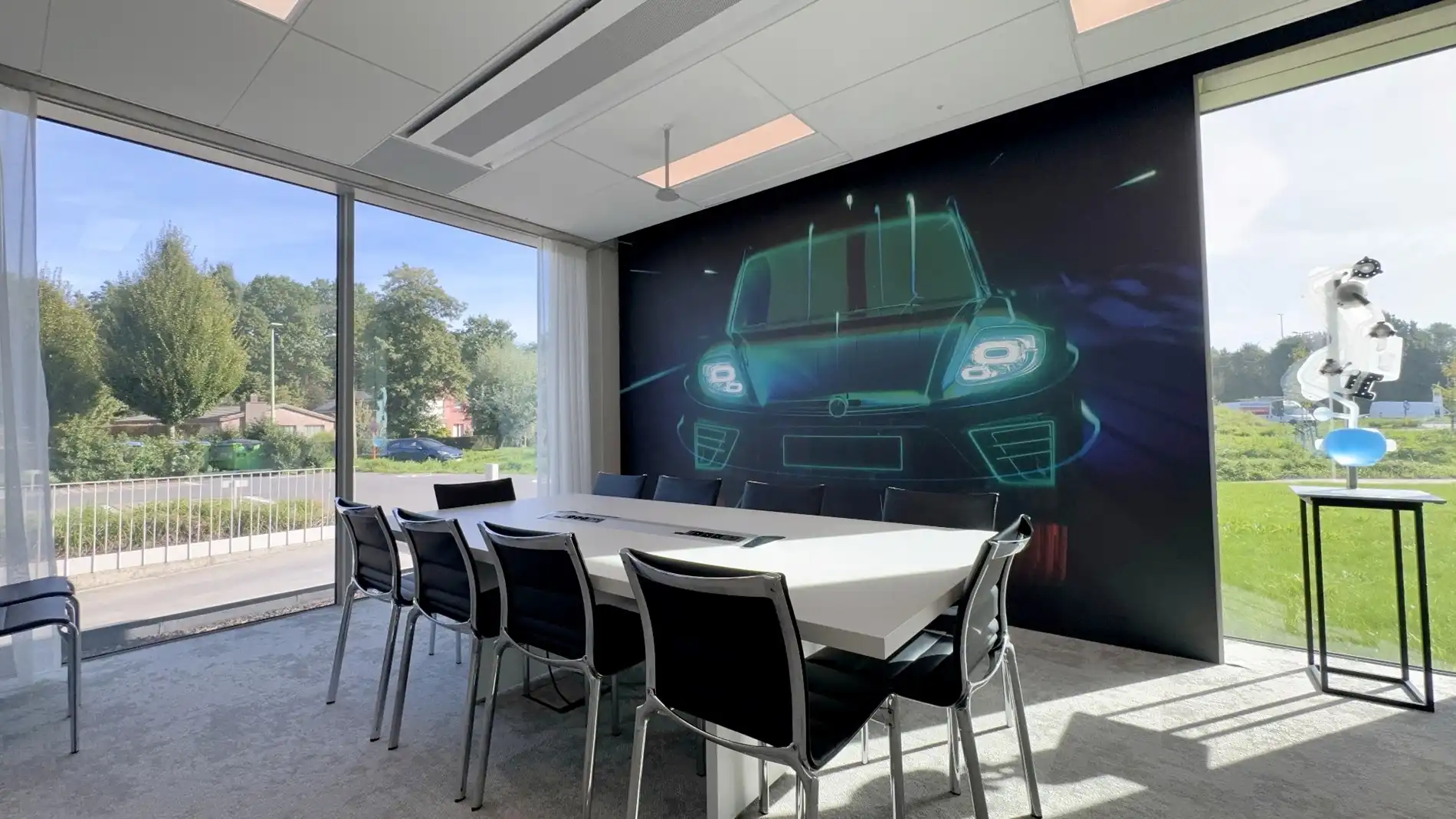 Energiezuinige kantoren te huur in Office Park aan E17 te Lokeren foto 8