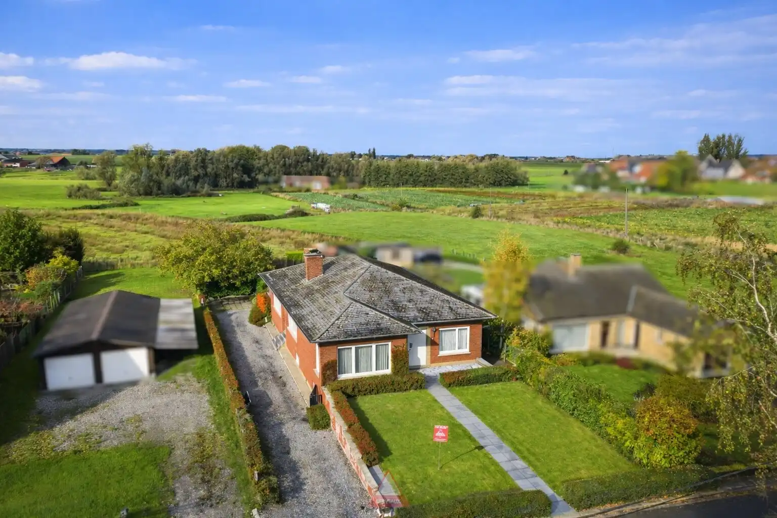 Passendale – Gelijkvloerse woning met landelijk uitzicht foto 23
