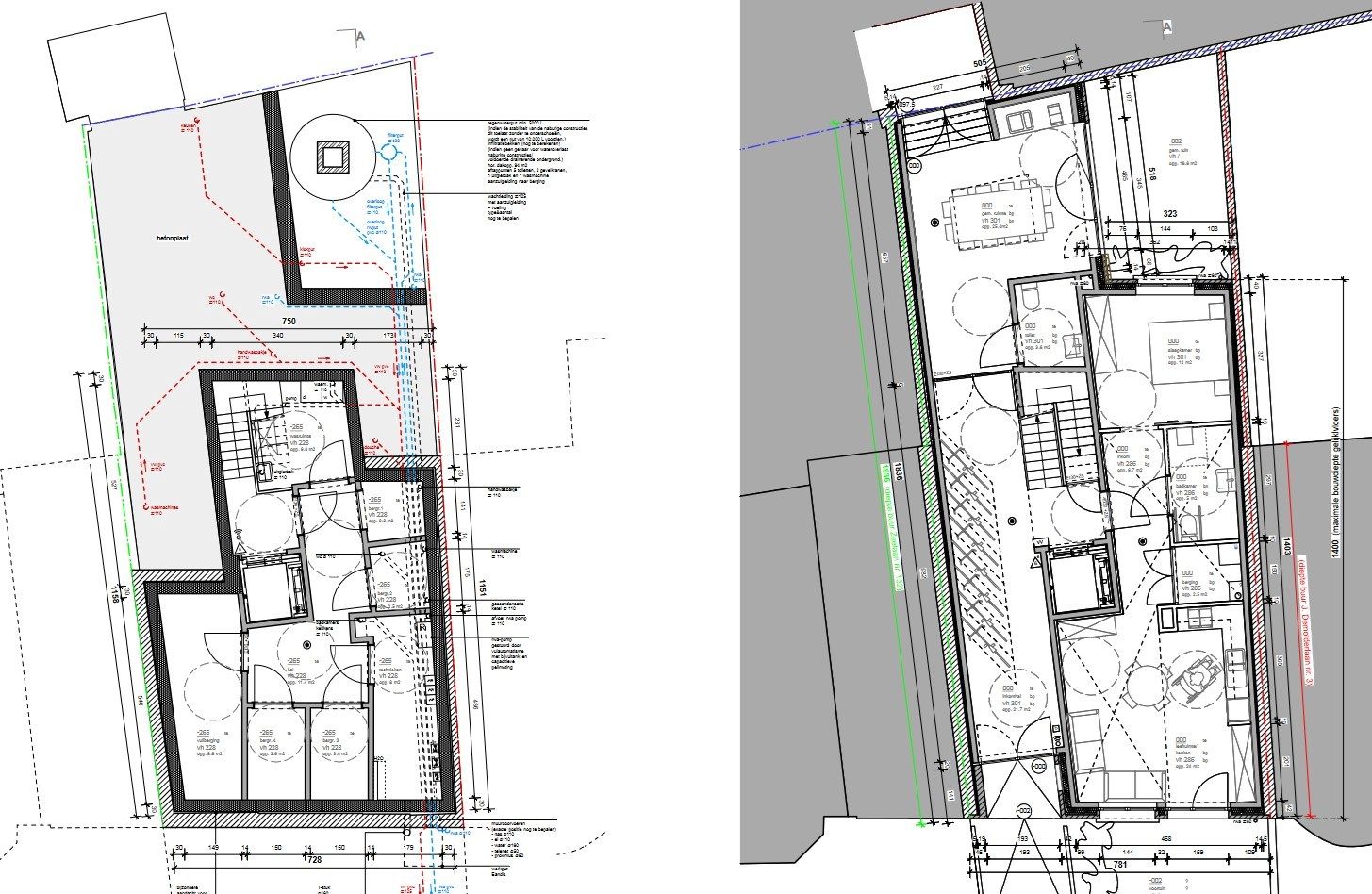 Gebouw met  4 appartementen in casco verder af te werken, vlakbij Zeelaan  foto 6