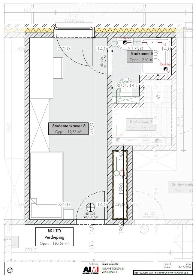 Nieuwbouw 19 studentenkamers - Unieke investeringskans in het hart van Geel foto 10