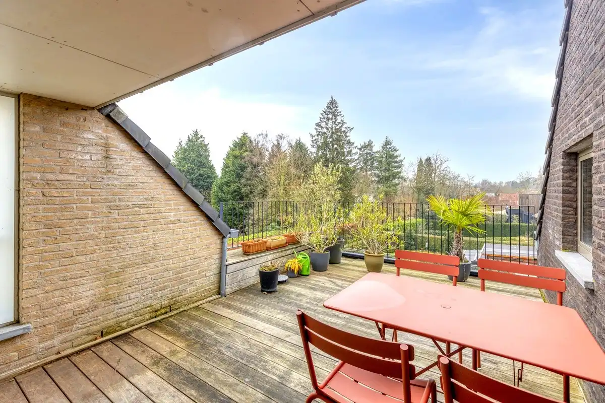 Groot zonnig duplex dakappartement met drie terrassen, twee slaapkamers, twee badkamers en parking. foto 8