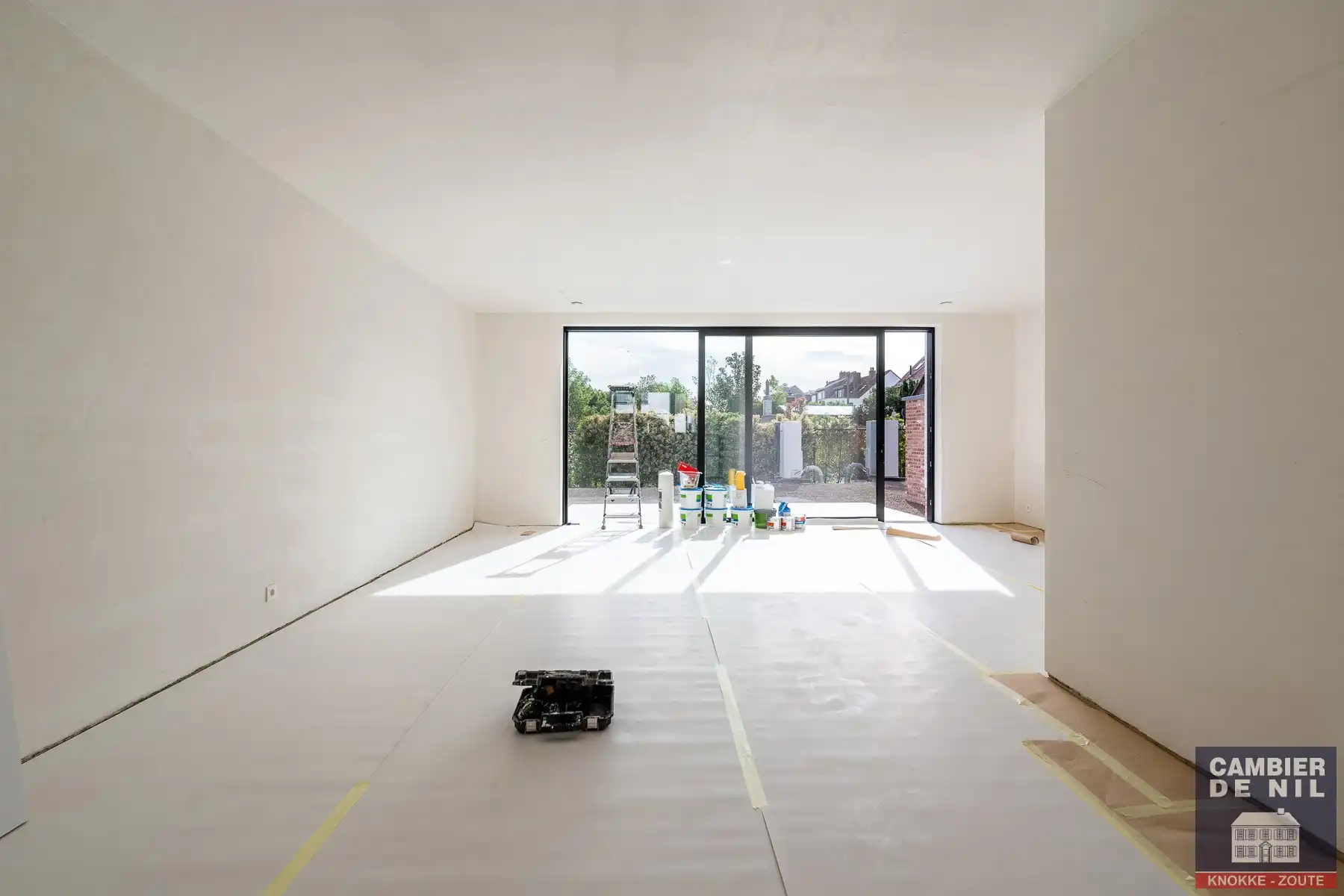 Nieuwbouw - ongemeubelde koppelvilla in rustige,  residentiële wijk te Knokke-Heist  foto 4