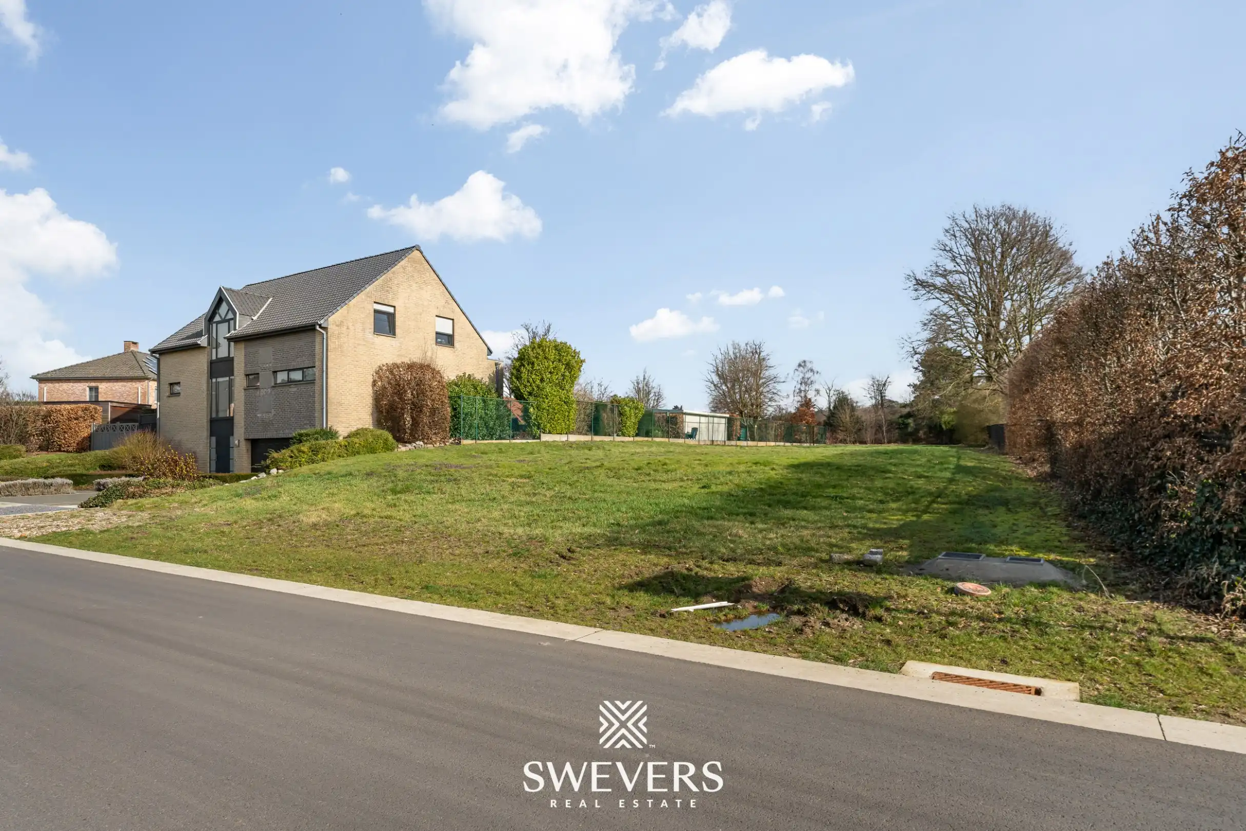 Riante bouwgrond voor een open-bebouwing te Ham foto 3