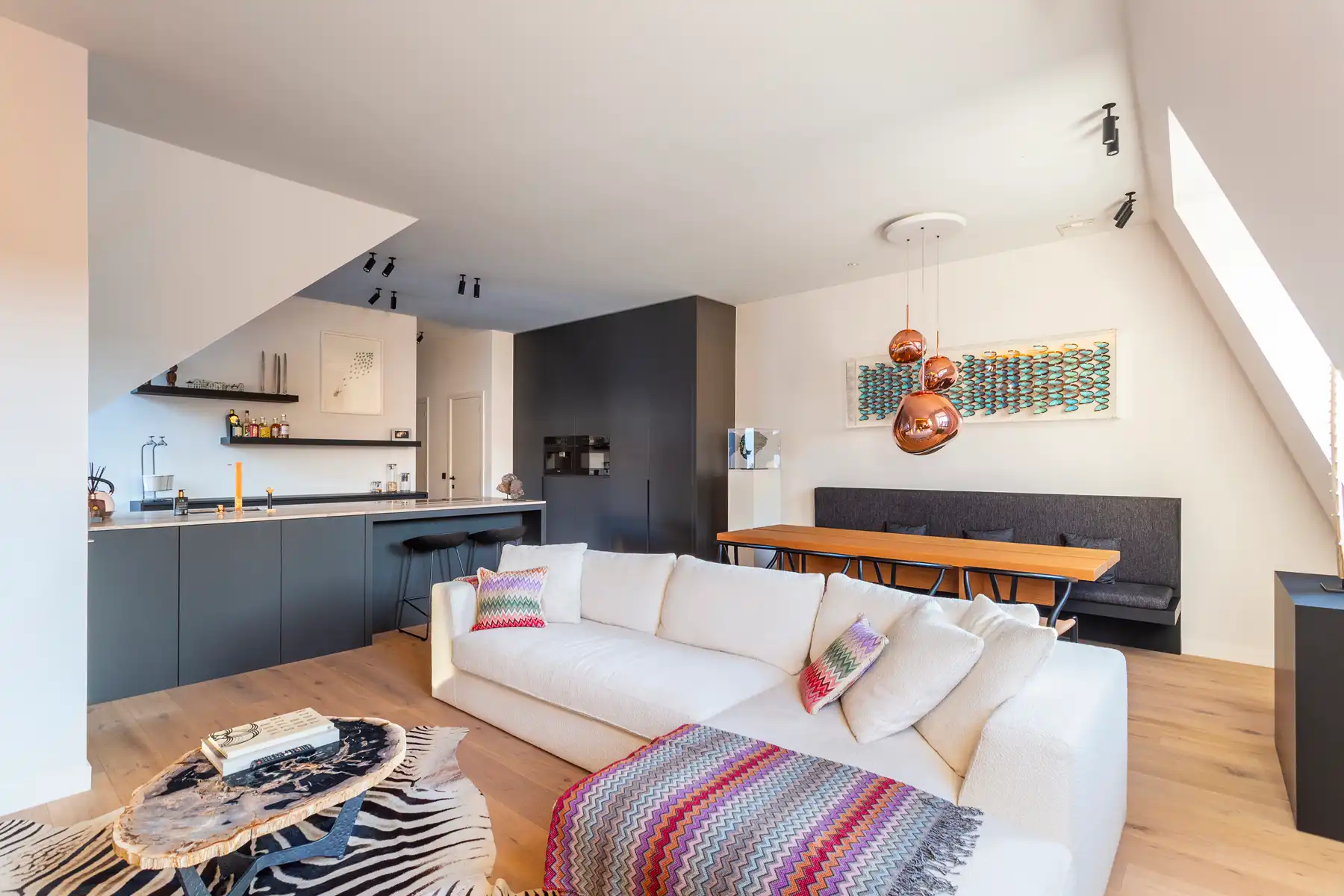 Luxueus dakappartement met 2 slpk en terras  foto 2