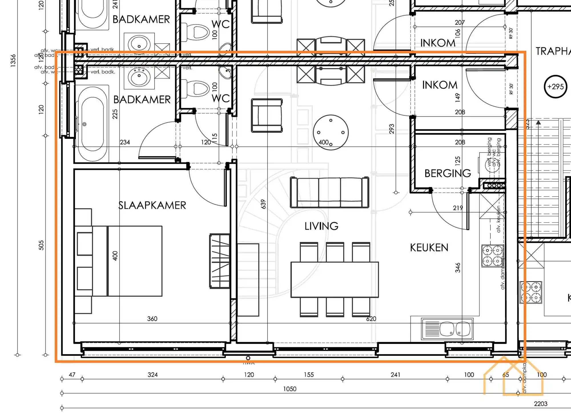 Appartement met open leefruimte foto 14