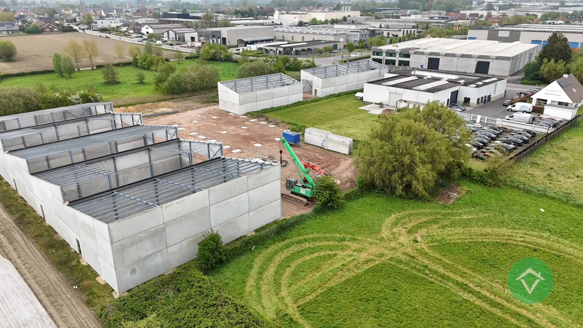 Loods NR A te koop – 180 m² KMO-zone Ardopoort te Roeselare foto 24