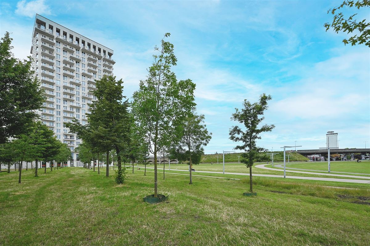 Lichtrijk hoekappartement met zicht op park Spoor Noord foto 27