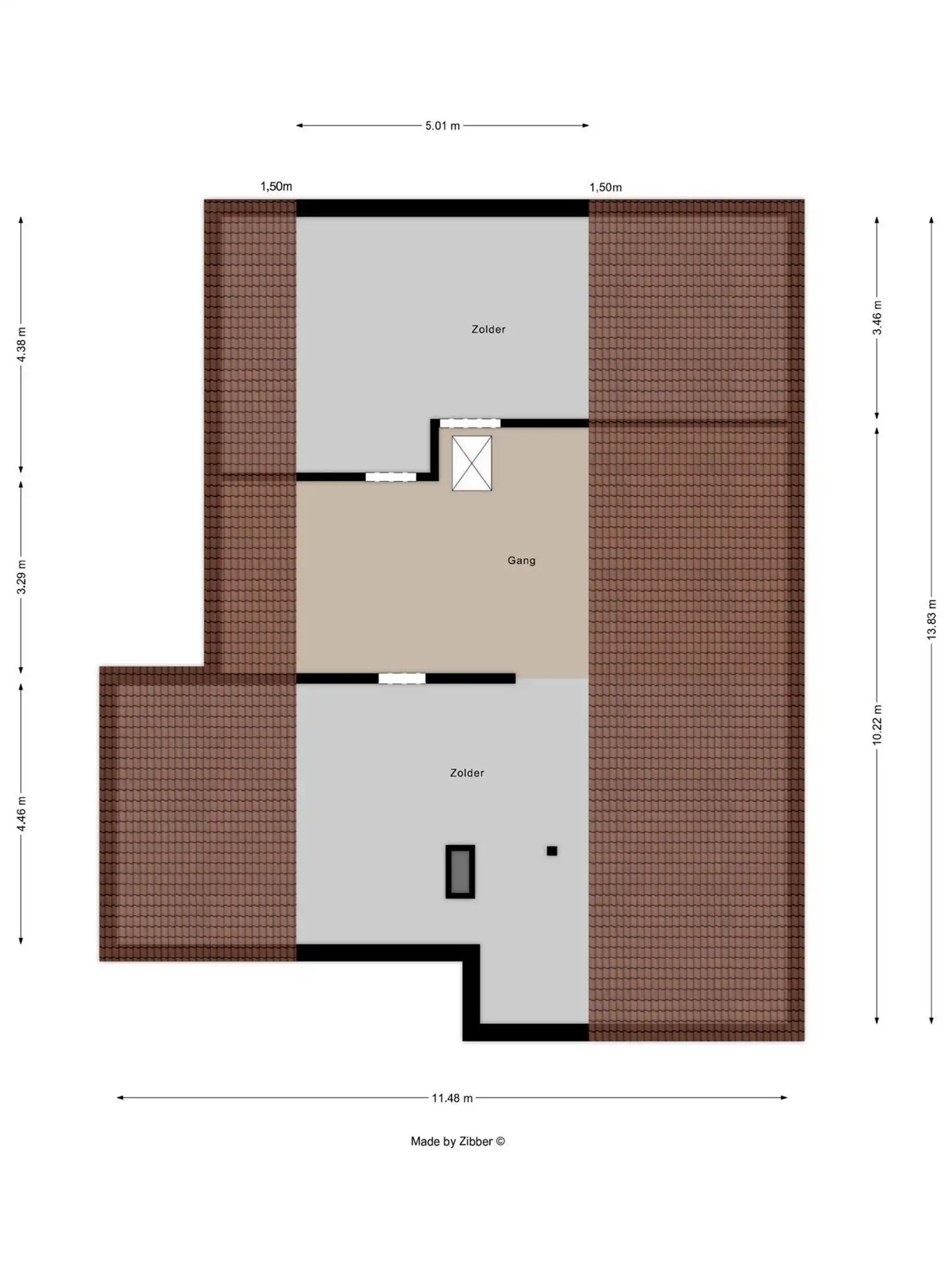 Viergevel te koop in Meerbeke foto 20