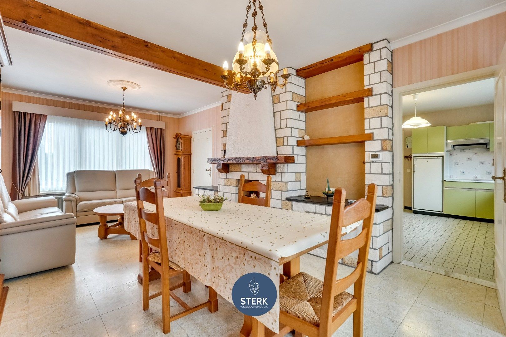 GOED ONDERHOUDEN WONING OP EEN UNIEKE LOCATIE TE VLIERMAALROOT !  foto 7