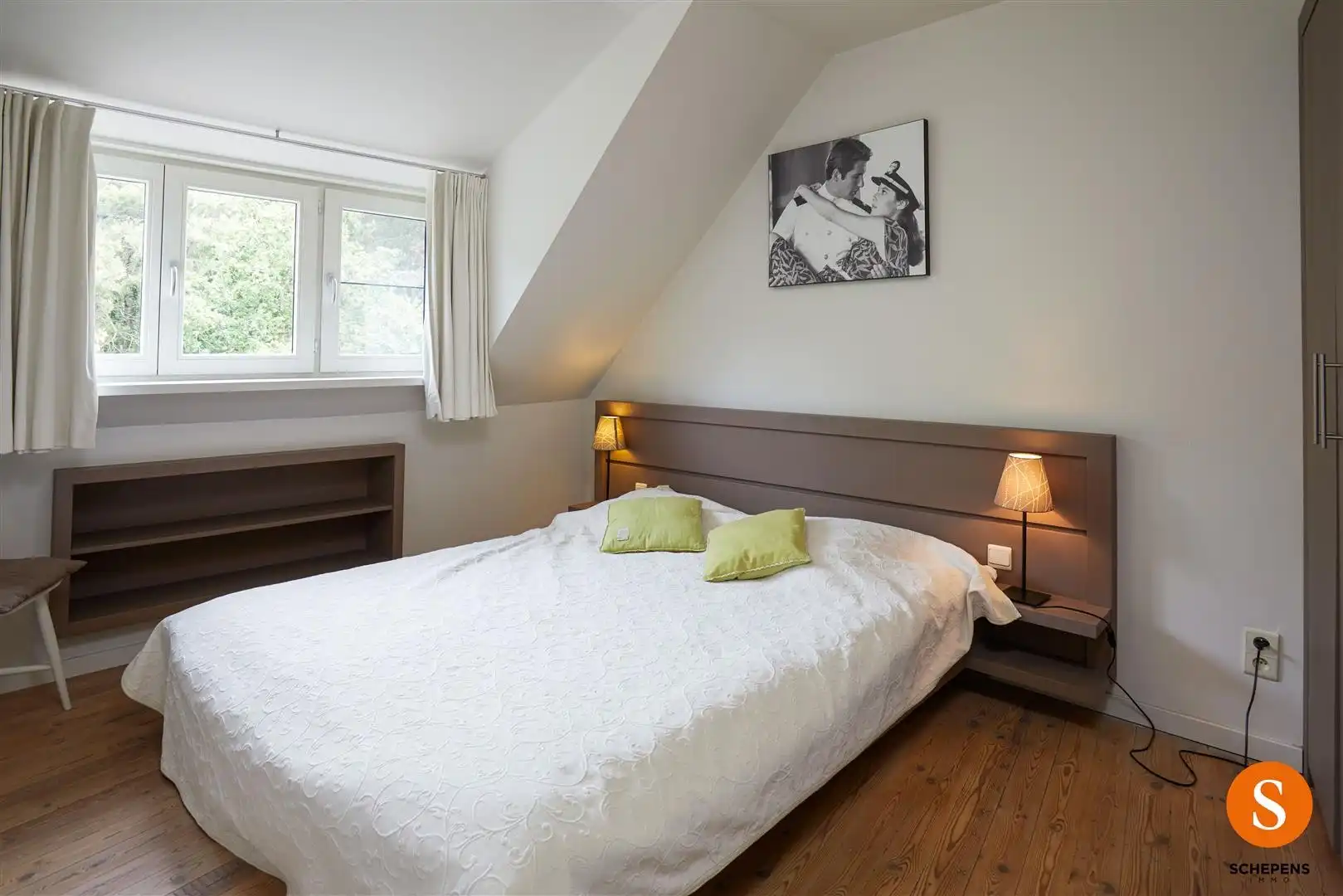 Aangenaam bemeubeld appartement te huur, met uitzicht op de polders. foto 9