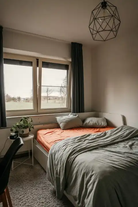 Gezellige instapklare woning met 3 slaapkamers en ruime tuin met prachtig zicht te Pelt. foto 22