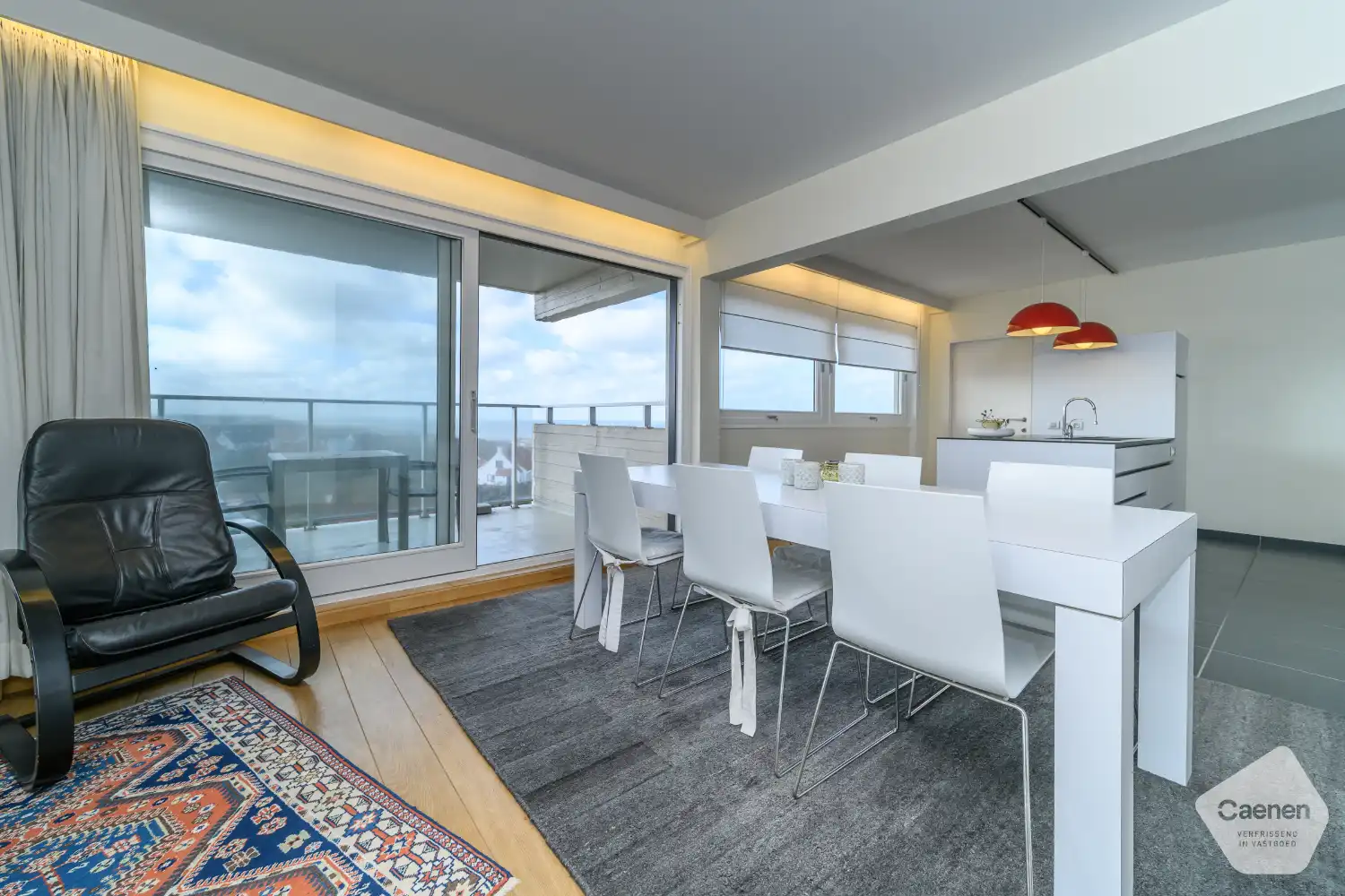 Exclusief 3-slaapkamerappartement met frontaal zeezicht en open duinzicht, dubbele parking en schitterende zonovergoten terrassen foto 8