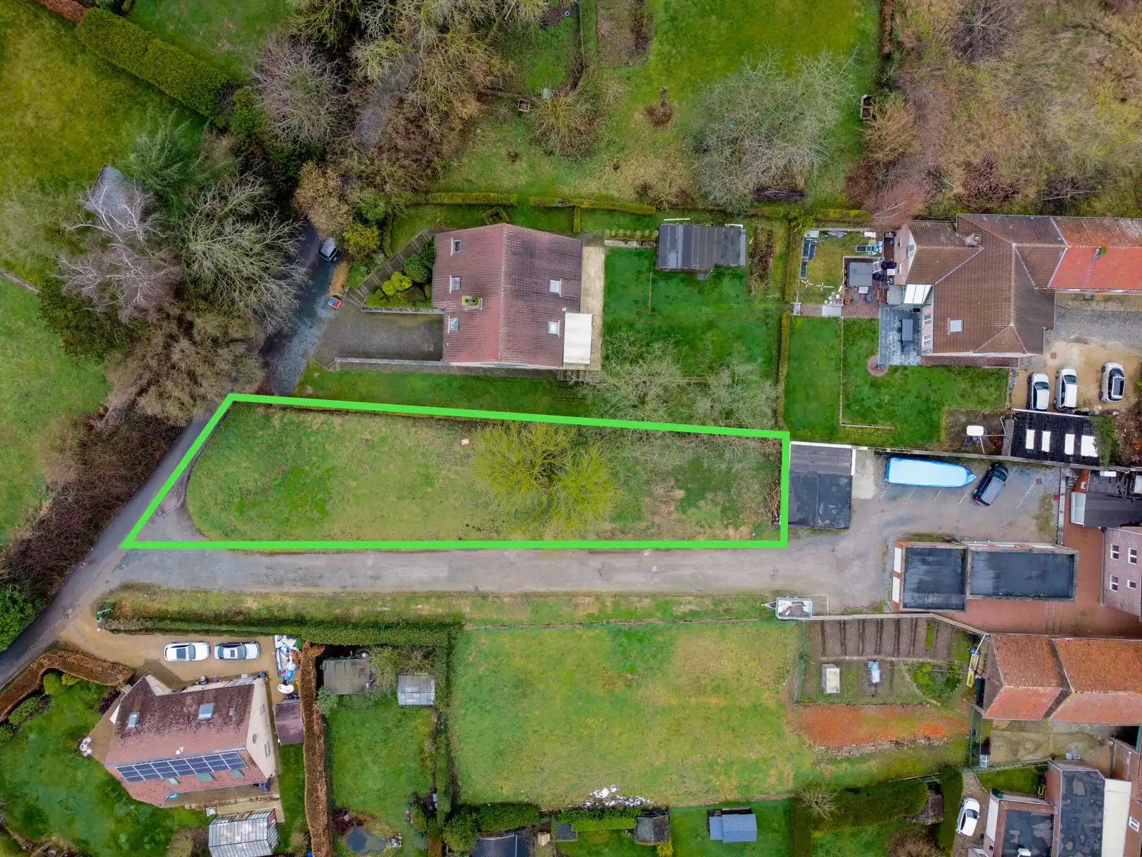 Bouwgrond voor open bebouwing in super rustige straat foto 7