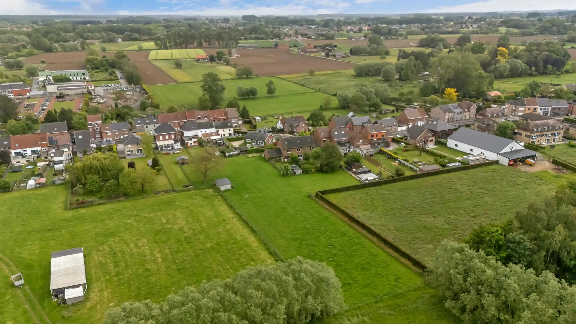 Charmewoningen met aanpalende weide te koop te Pajottegem! foto 15