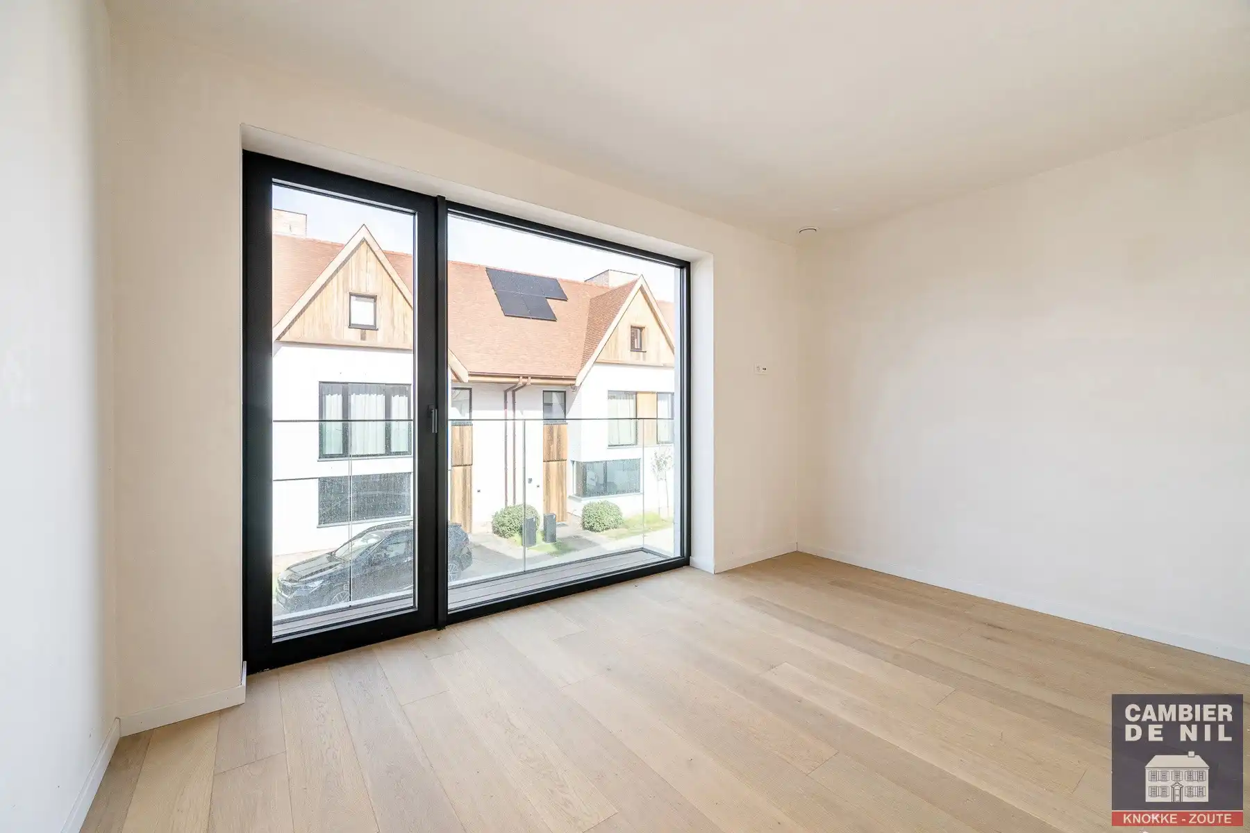 Nieuwbouw - ongemeubelde koppelvilla in rustige,  residentiële wijk te Knokke-Heist  foto 16