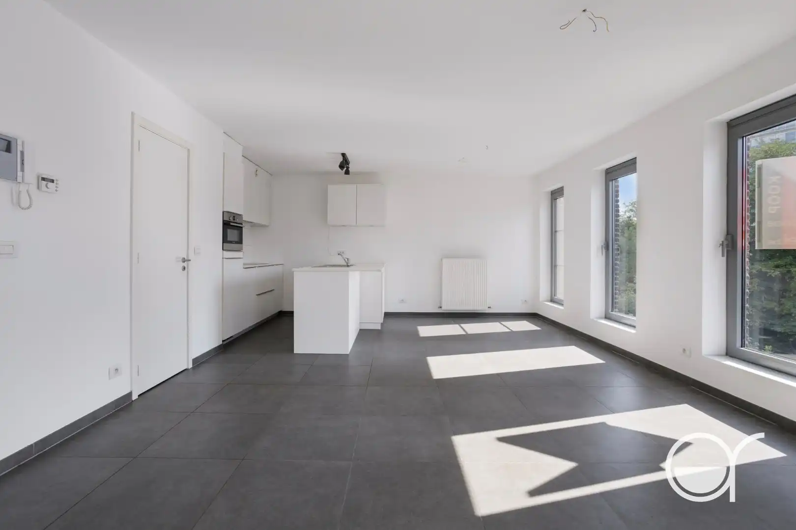 Modern drieslaapkamerappartement met zicht op de Leie foto 8