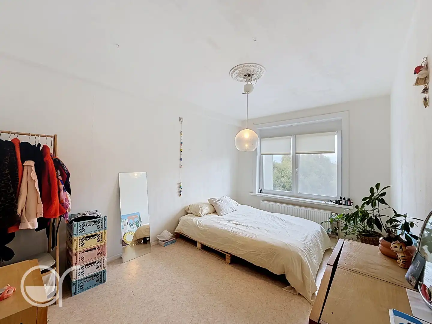 2-slaapkamerappartement met terras, zicht op Coupure foto 8