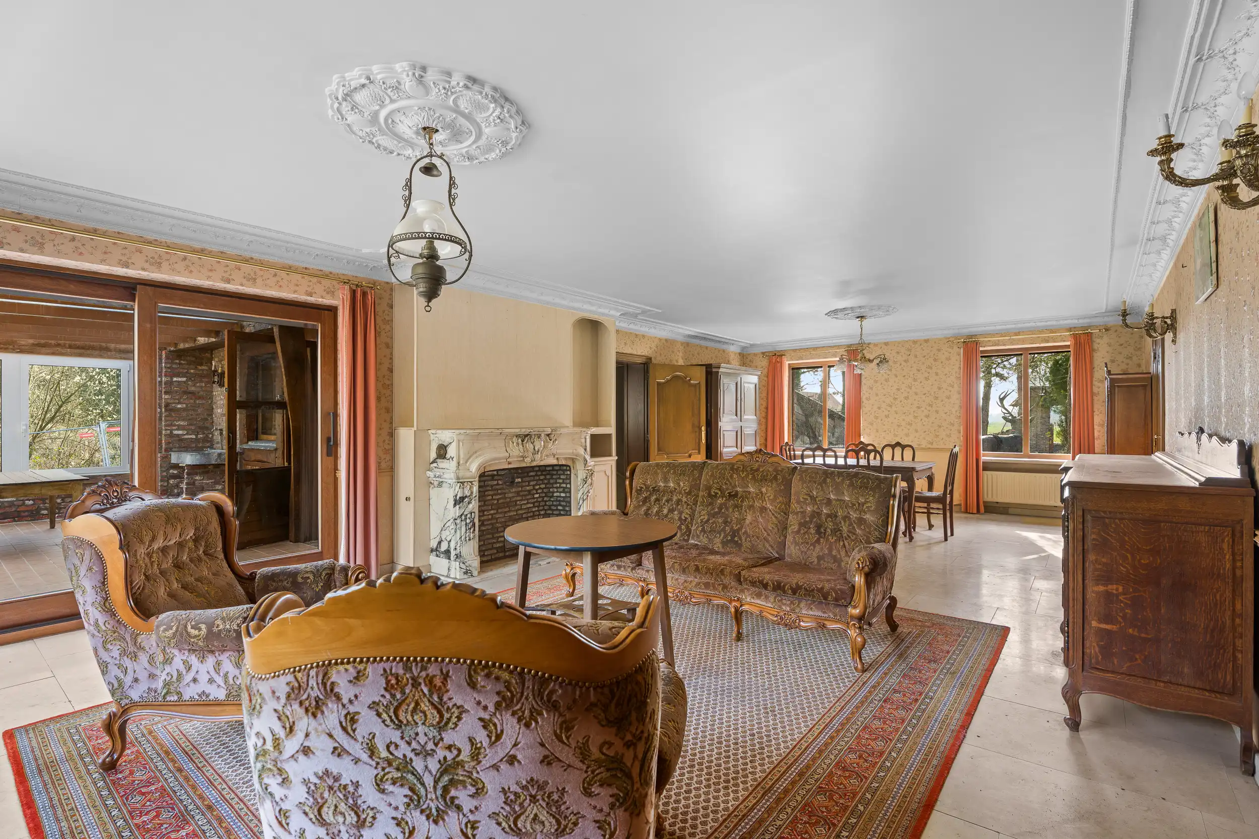 Karaktervolle villa met grote tuin in het groen te Wetteren foto 5