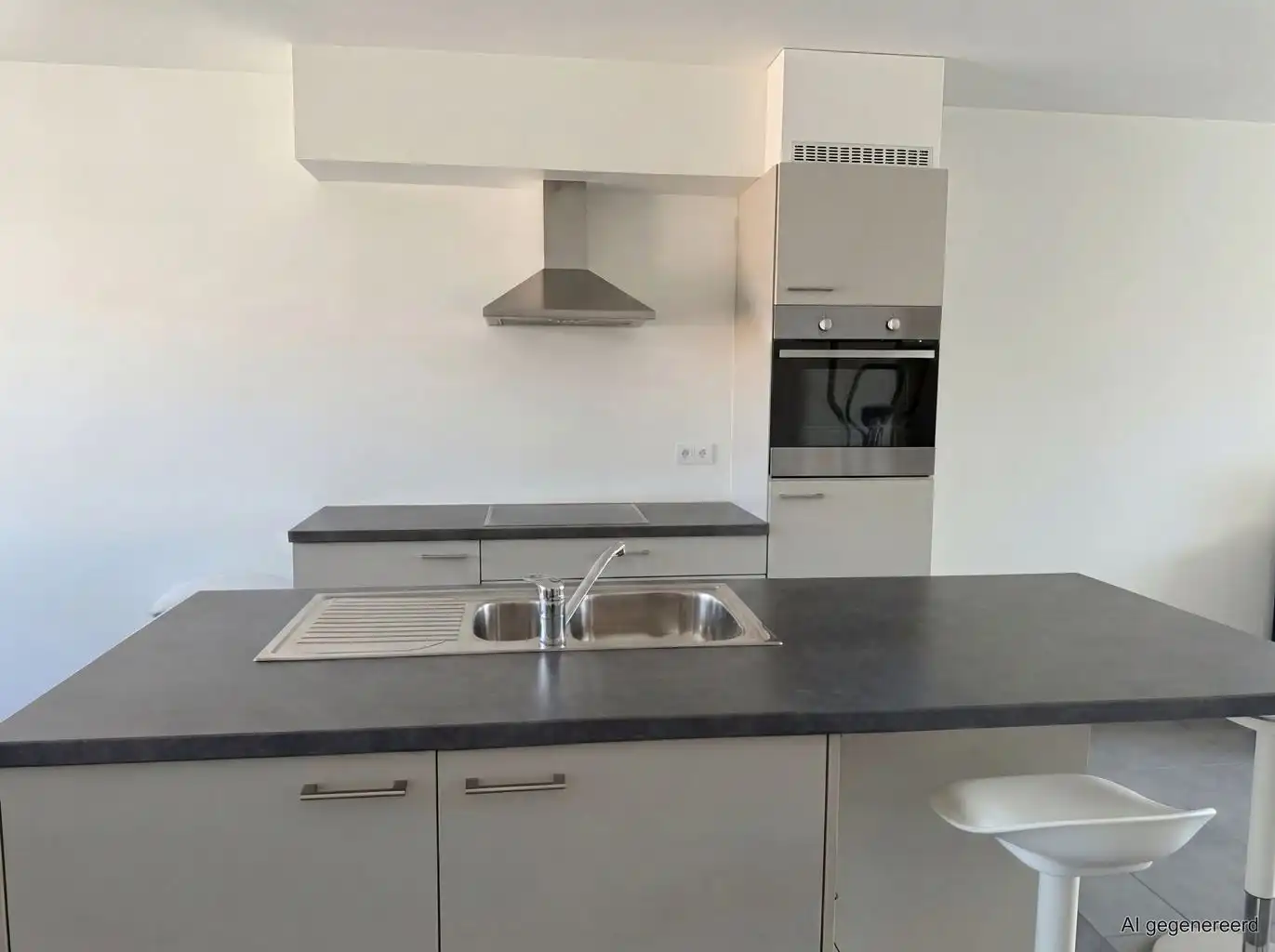 Ruim 1-slaapkamerappartement met 2 terrassen en autostaanplaats op een toplocatie in het centrum van Bree.  foto 2