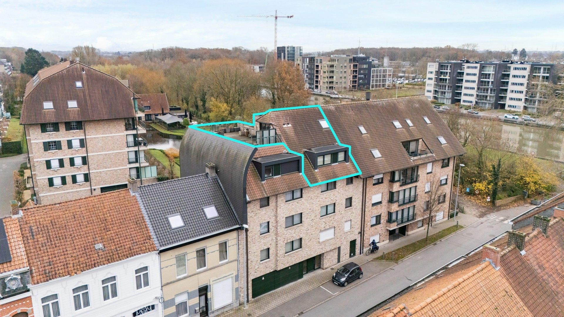 Energiezuinig dakappartement met panoramisch uitzicht te Izegem foto 26