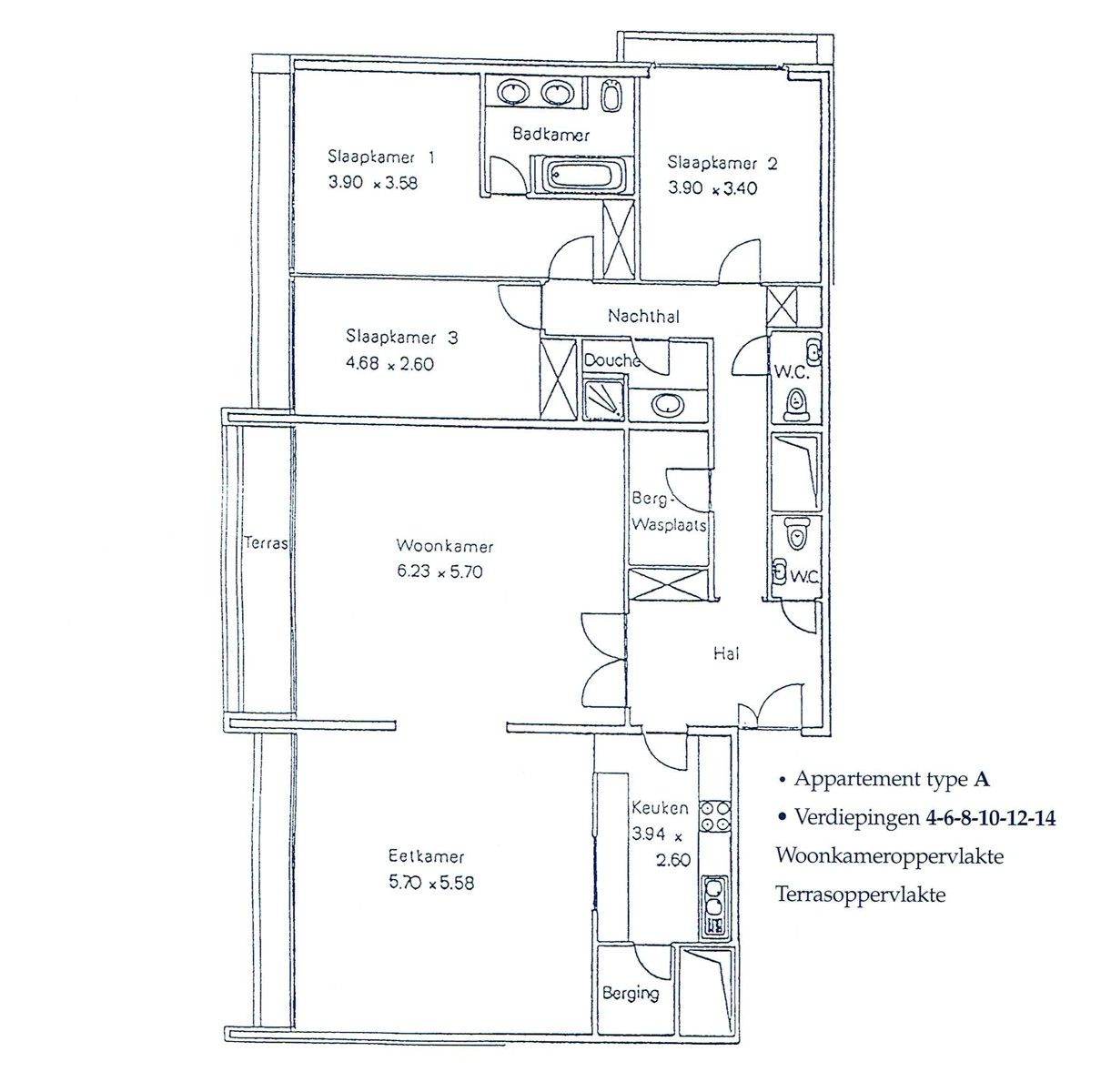 Verzorgt instapklaar appartement 3 slpk / 2 badk (174m² +  balkon). foto 18