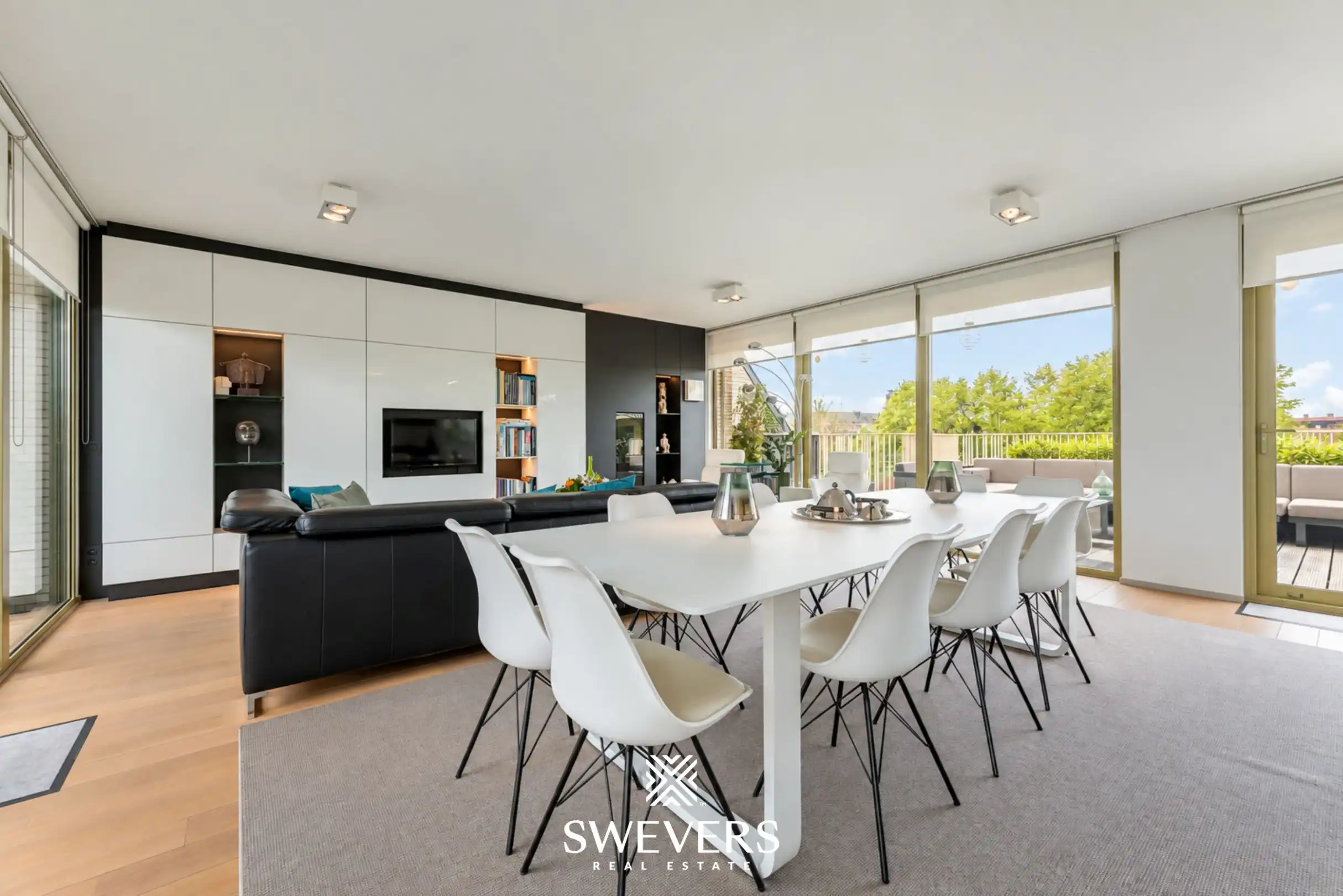 Ruim penthouse van 122 m² met uitzonderlijk ruime terrassen in Hasselt foto 4