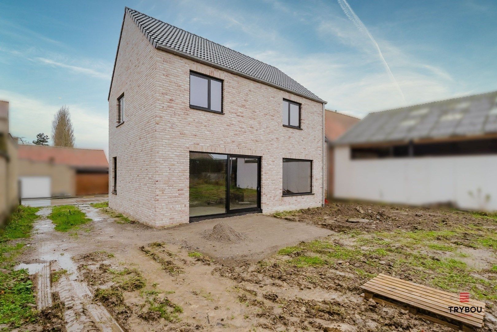 Halfopen nieuwbouwwoning op centrale locatie te Abele foto 3