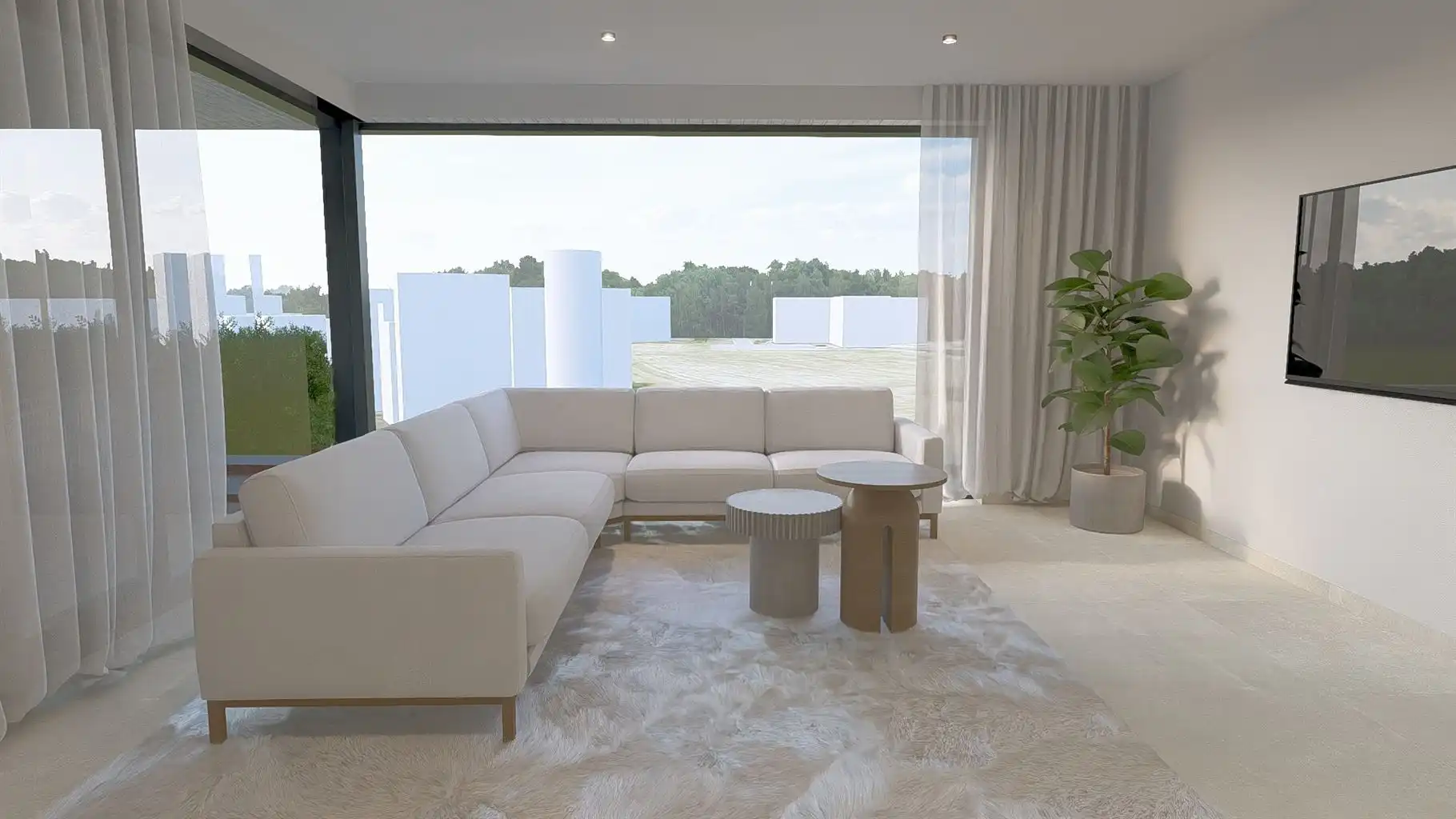 Uitzonderlijk ruim duplex appartement, voorzien van 2 (+1) slaapkamers gelegen op de tweede en derde verdieping met 3 terrassen en ondergrondse parkeerplaats in hartje Maaseik.  foto 5