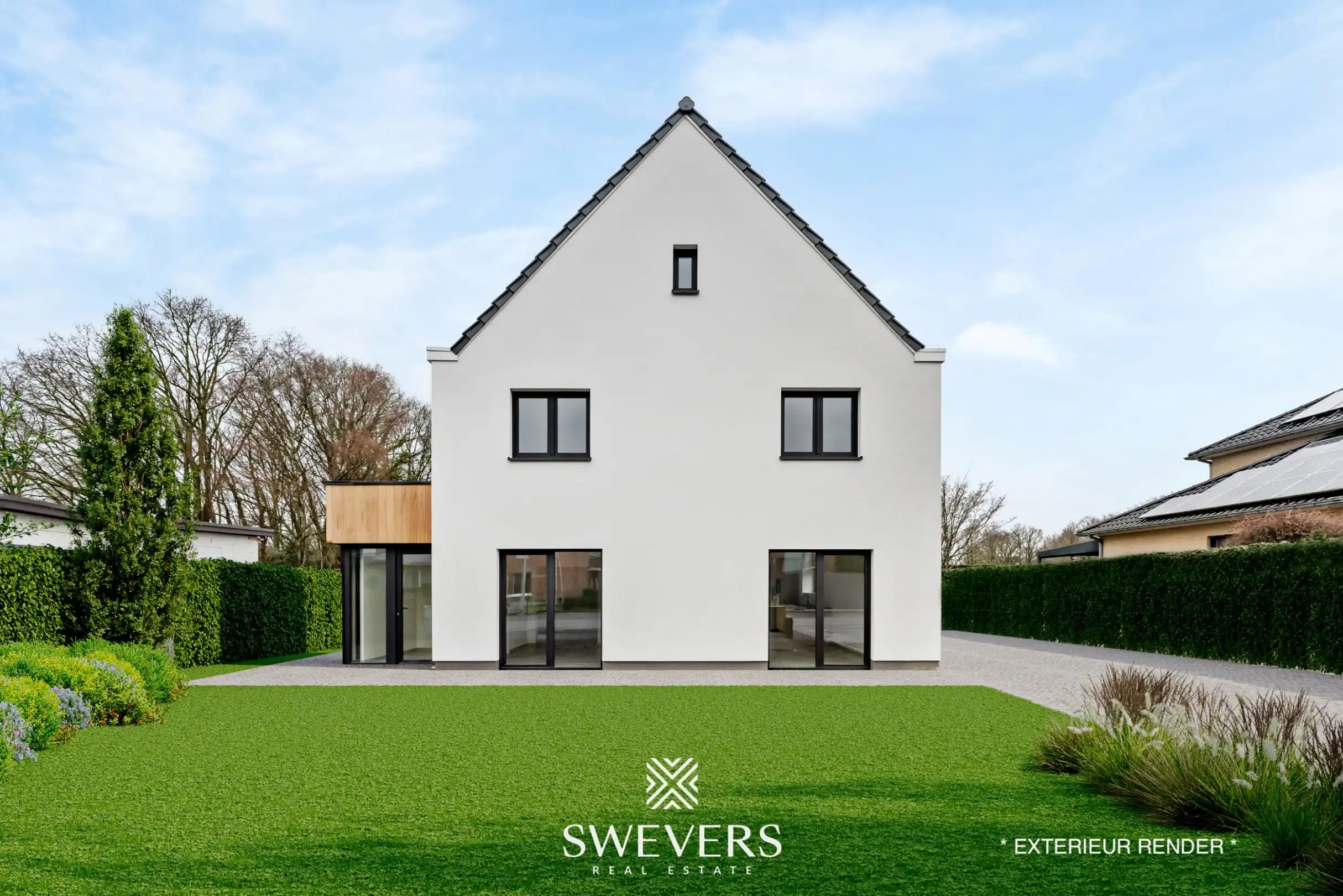 Exclusief wonen (253 m²) in een volledig gerenoveerde open bebouwing te Zonhoven (aankoop aan 2% mogelijk) foto {{pictureIndex}}