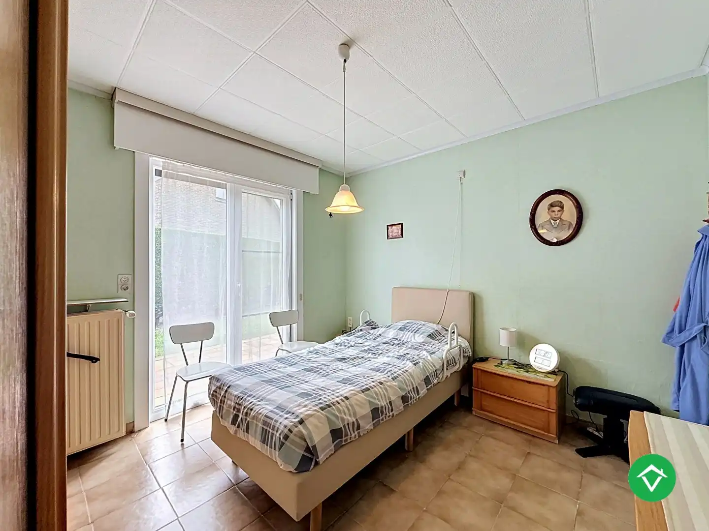 Gelijkvloerse woning met 3 slaapkamers, tuin en garage in een doodlopende straat te Roeselare foto 9