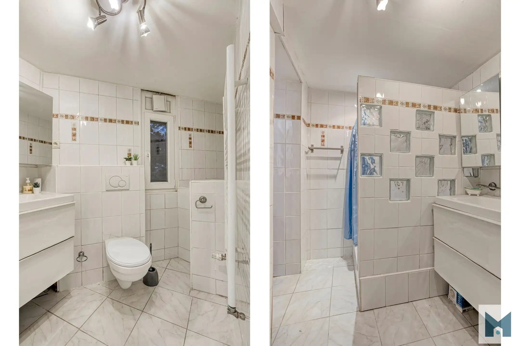 Ruim gelijkvloers appartement met 2 slpks en stadskoer! foto 16