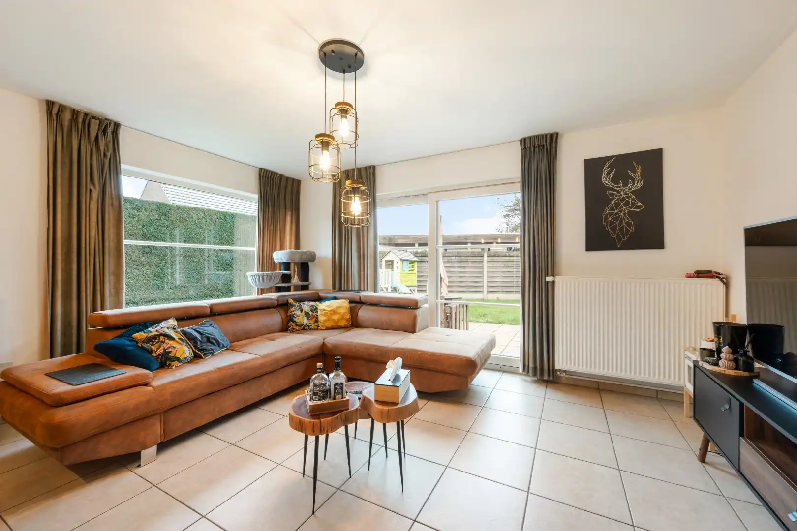 Instapklare halfopen woning met 2 slaapkamers en zonnige tuin in Dadizele-centrum foto 2