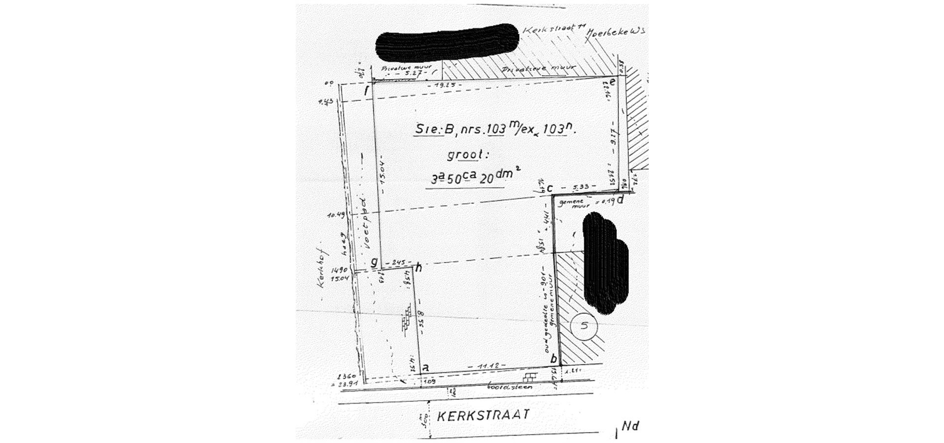 Uitstekend gelegen bouwgrond van 350m² nabij de dorpskern van Koewacht foto 4