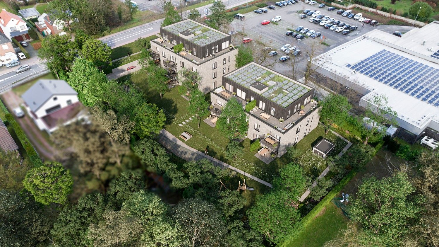 Residentie 'De Oester' : duurzaam, comfortabel, uitzonderlijk energiezuinig appartement te Hechtel foto {{pictureIndex}}