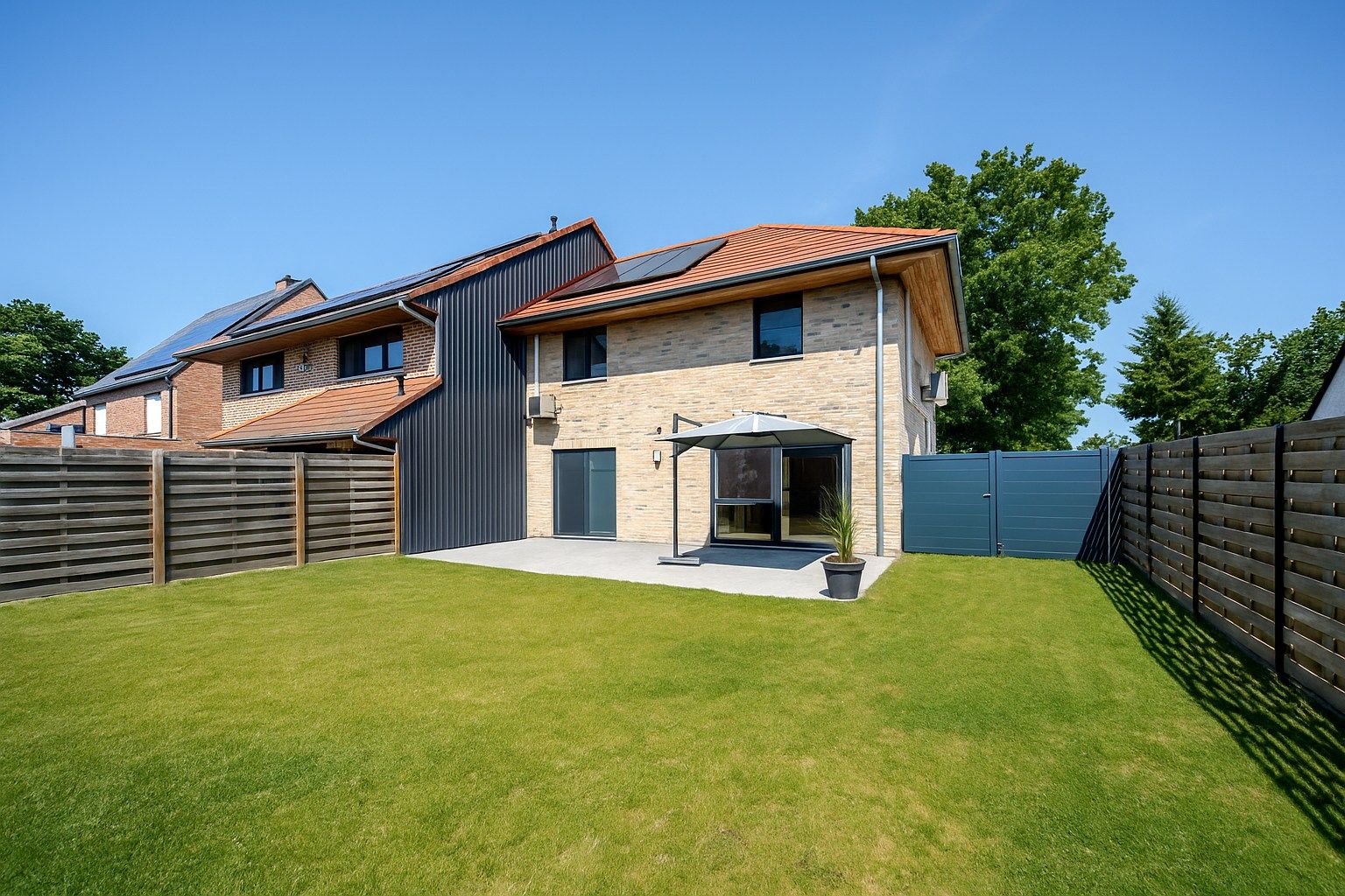 RECENTE (BJ 2021) ENERGIEZUINDIGE (A-LABEL) GEZINSWONING OP TOPLOCATIE!!!  foto {{pictureIndex}}