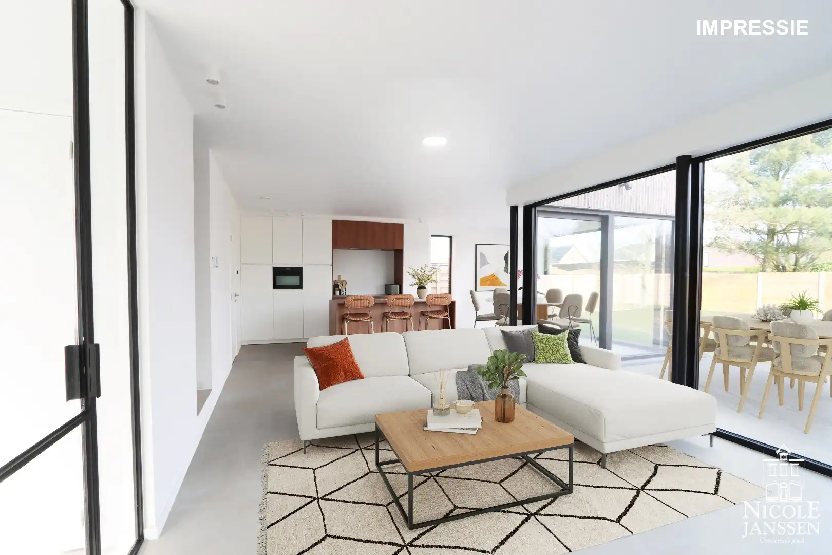 Trendy energiezuinige nieuwbouwwoning van 166m² (excl. gegoten kelder) foto 5