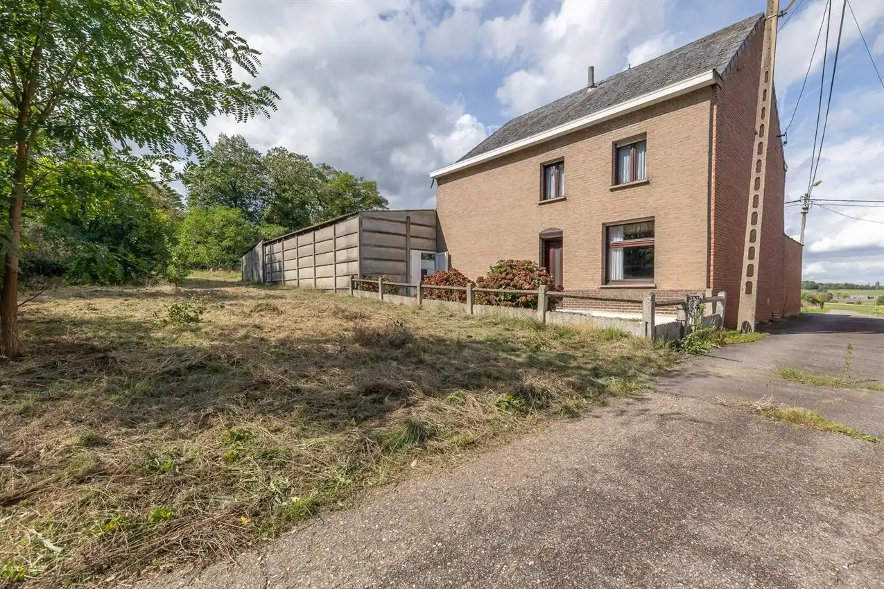 Te renoveren boerderij met 2 weides (45a en 21a) en ruime hangaar foto 4