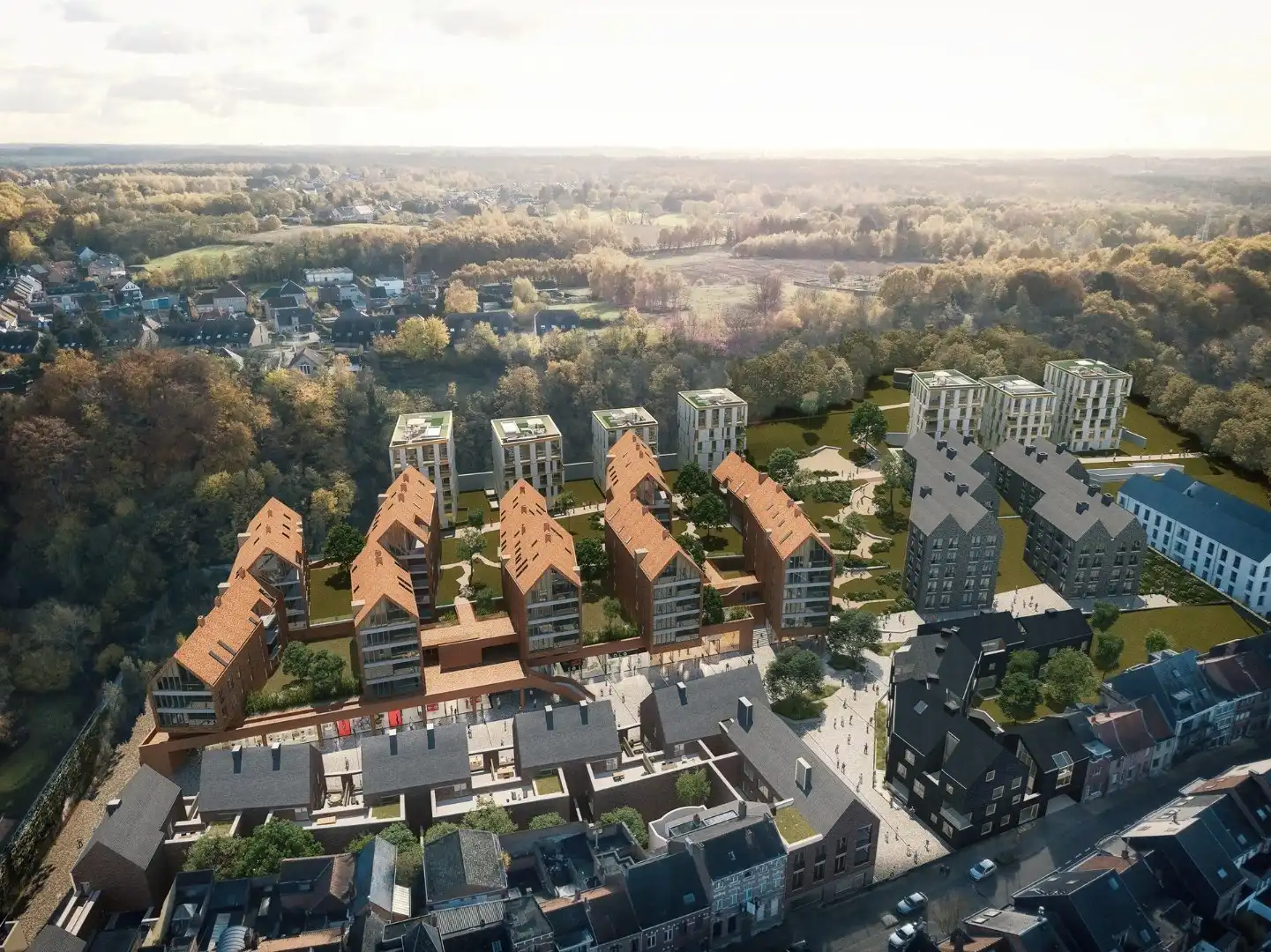 LUXENIEUWBOUWAPP. OP DE 1STE  VD MET 2 SLPK TE AARSCHOT foto 19