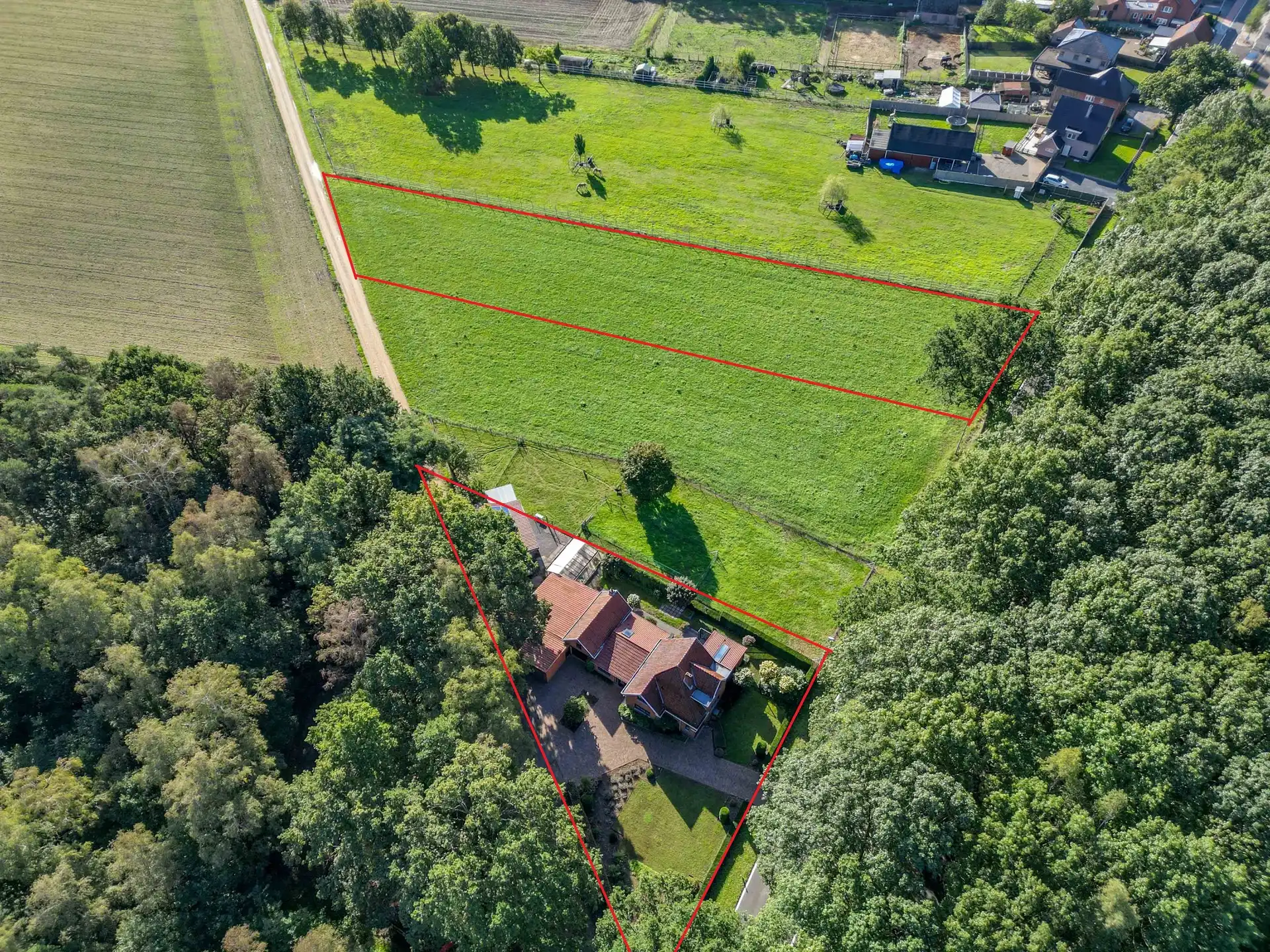 Hoofdfoto van de publicatie: KARAKTERVOLLE WONING OP 41,73 ARE TE OPGLABBEEK