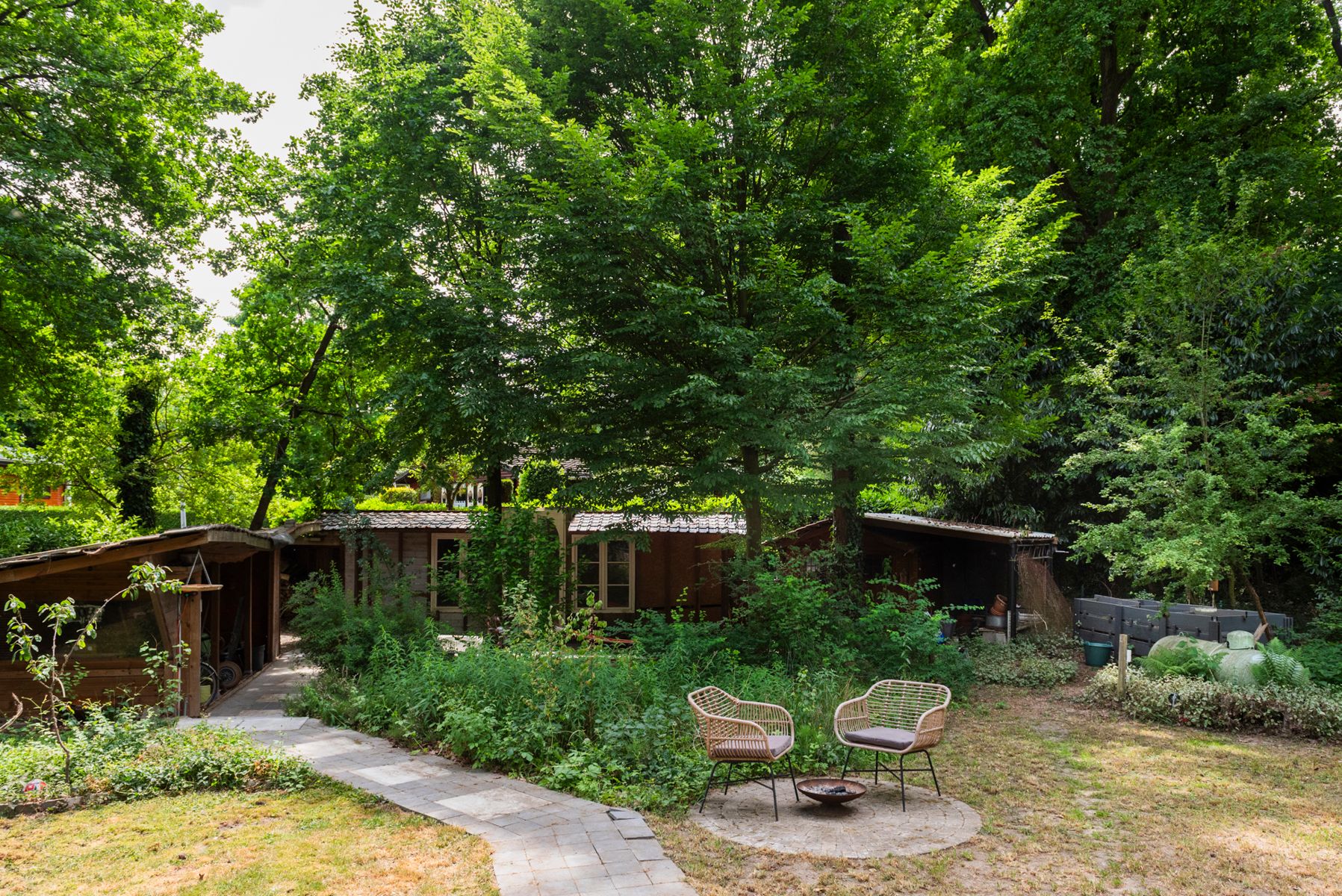 Wonen in het groen: chalet op dubbel perceel in Waasmunster foto 20