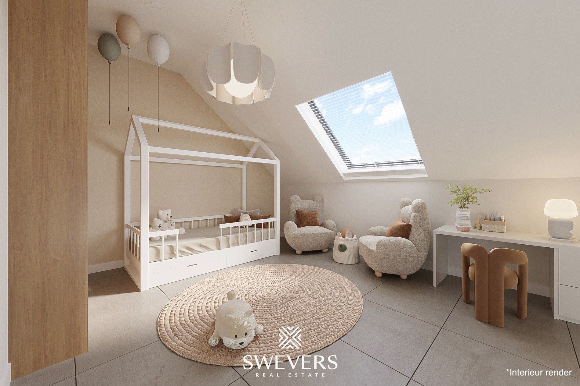 Nieuwbouw 3slpk duplex-appartement met groot terras en garage in Helchteren foto 6