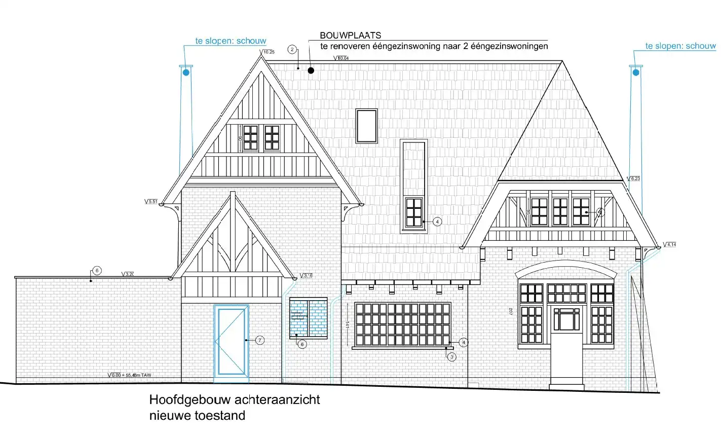 Karaktervolle Britse cottage uit 1906 – vergund renovatieproject met 2 afzonderlijke woningen. (prijs per woning). foto 5