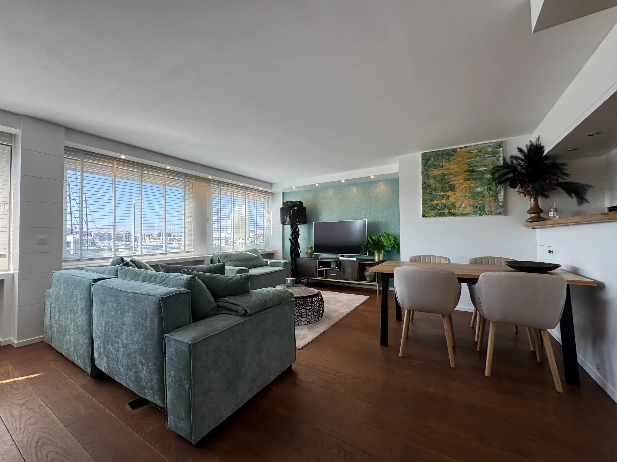 Leuk appartement met zicht op de jachthaven te Zeebrugge. foto 3